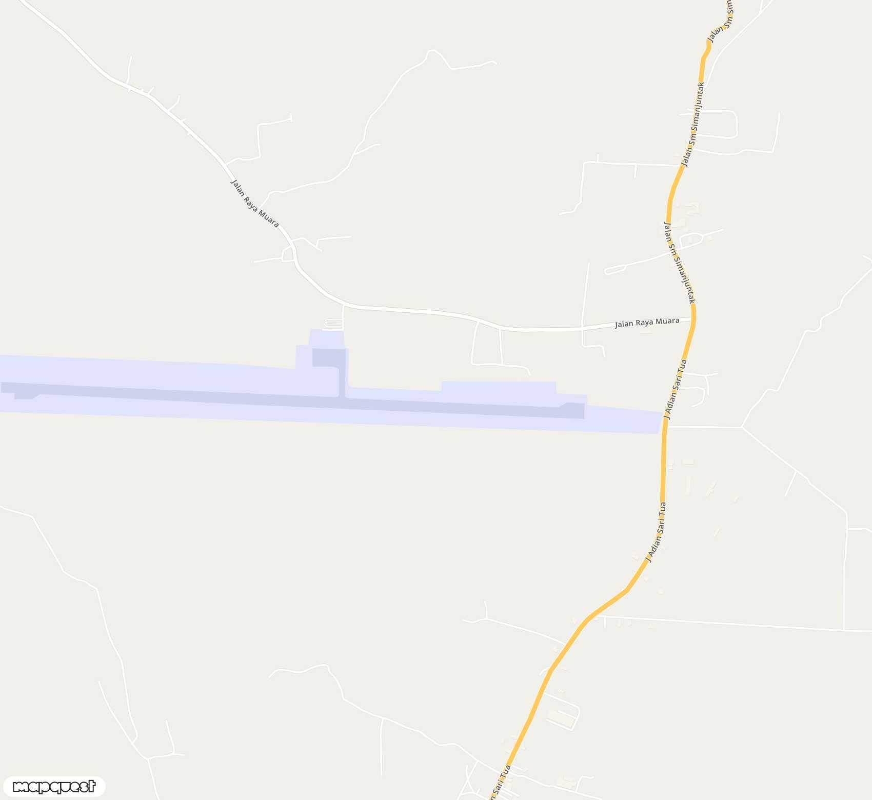 Carte de <span>Aérodrome de </span>Silangit<span>(DTB)</span>