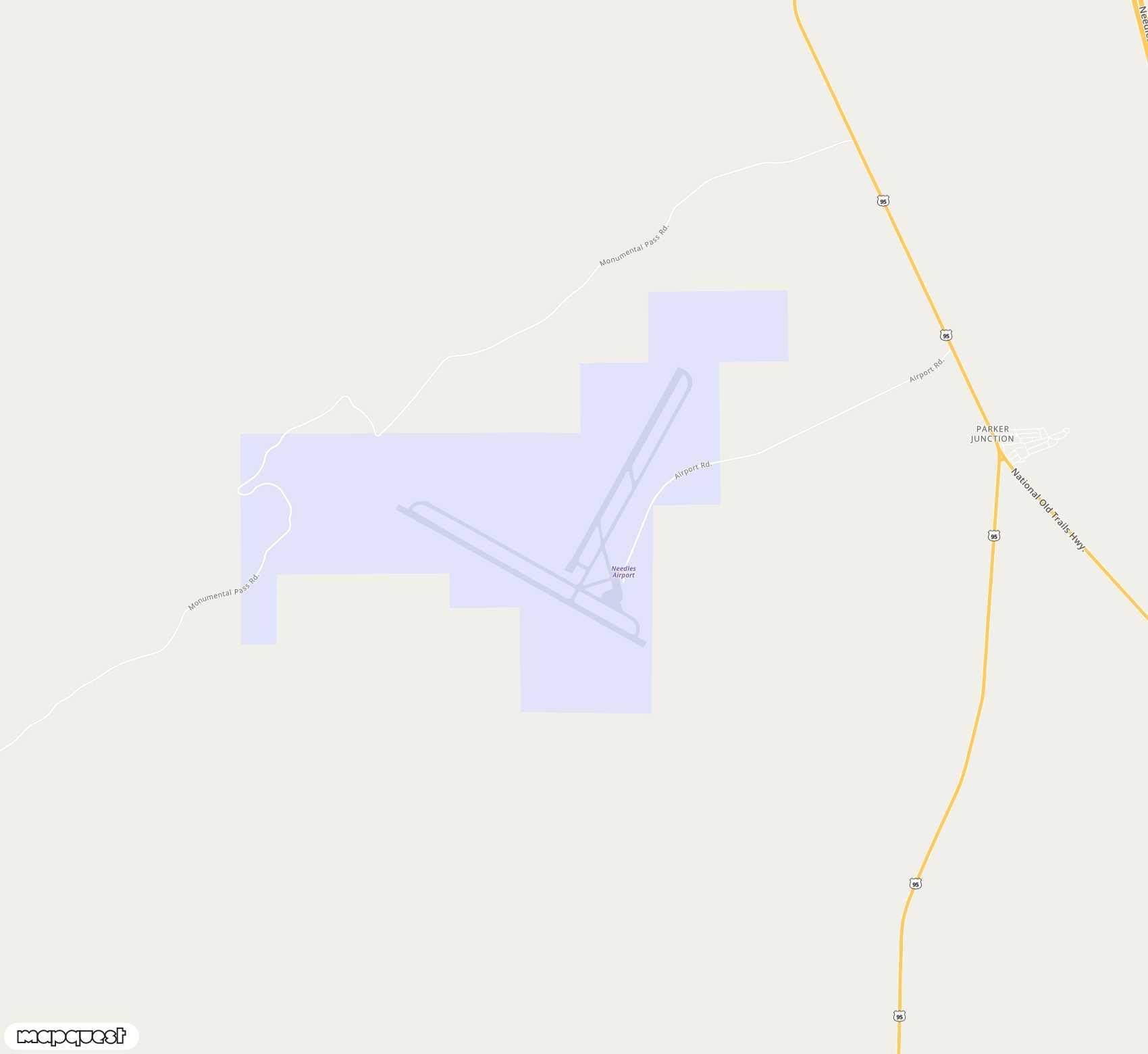 Carte de <span>Aéroport de </span>Needles<span>(EED)</span>