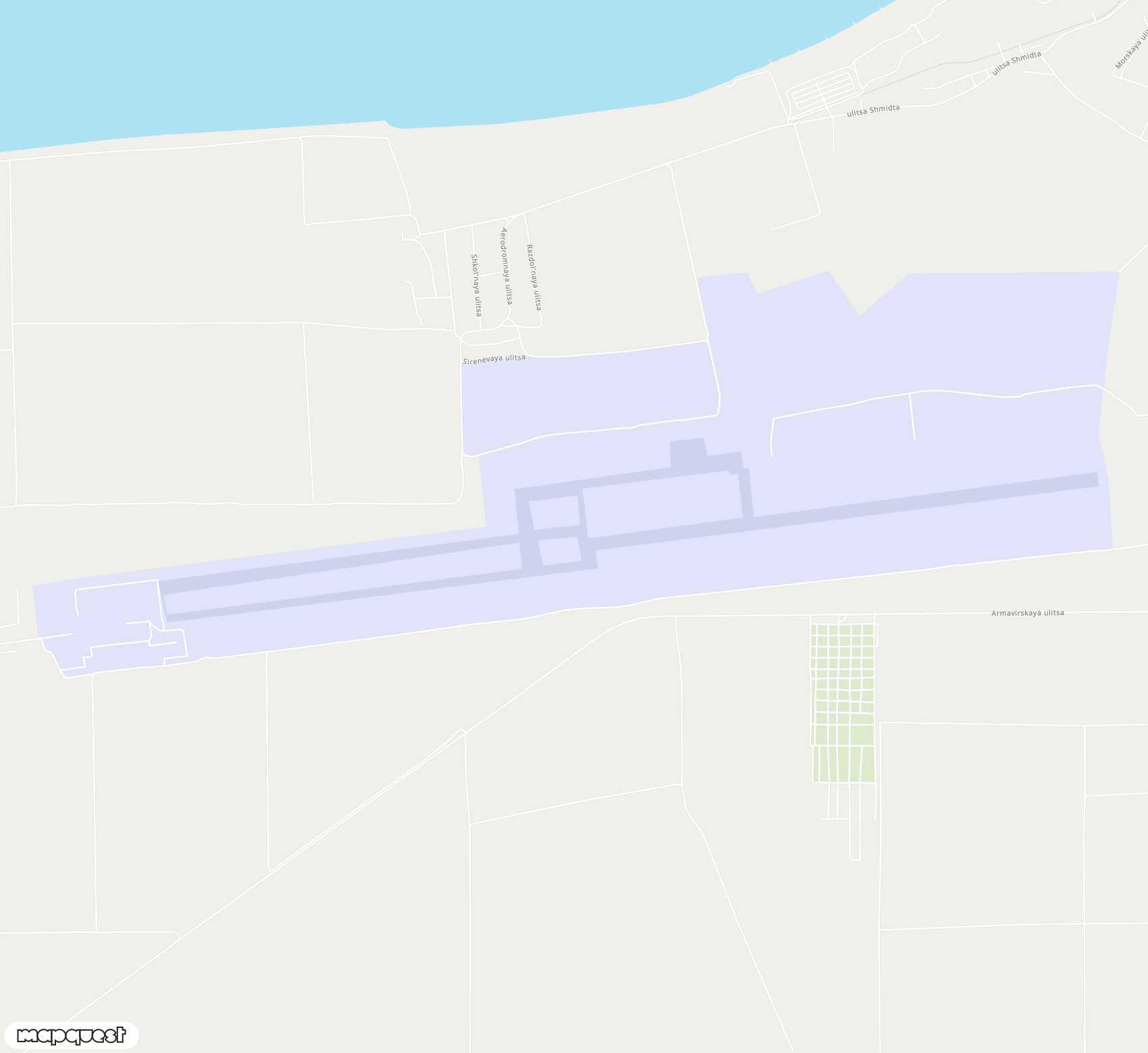 Carte de Yeysk <span>airport (EIK)</span>
