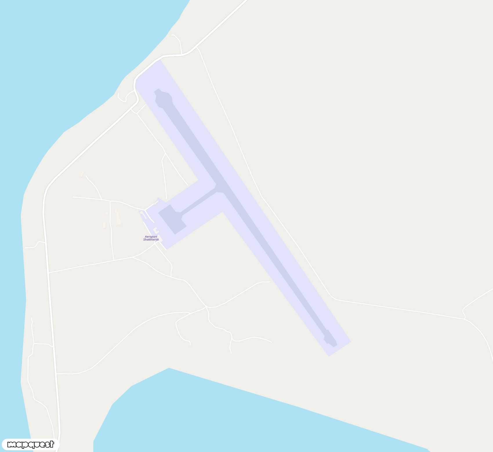 Carte de <span>Aérodrome de </span>Shakhtyorsk<span>(EKS)</span>