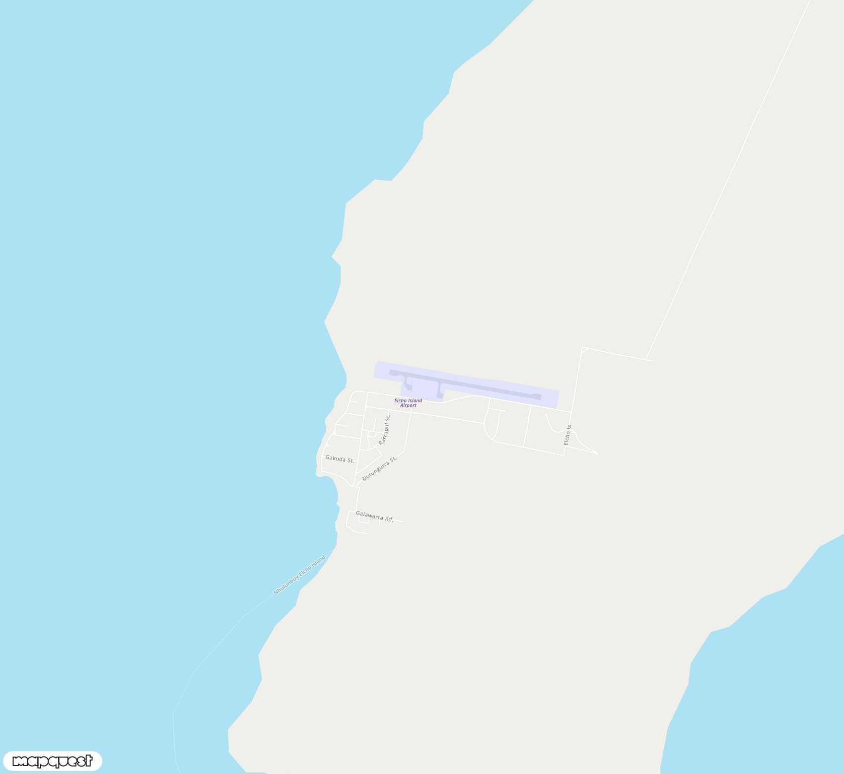 Carte de Elcho Island <span>airport (ELC)</span>