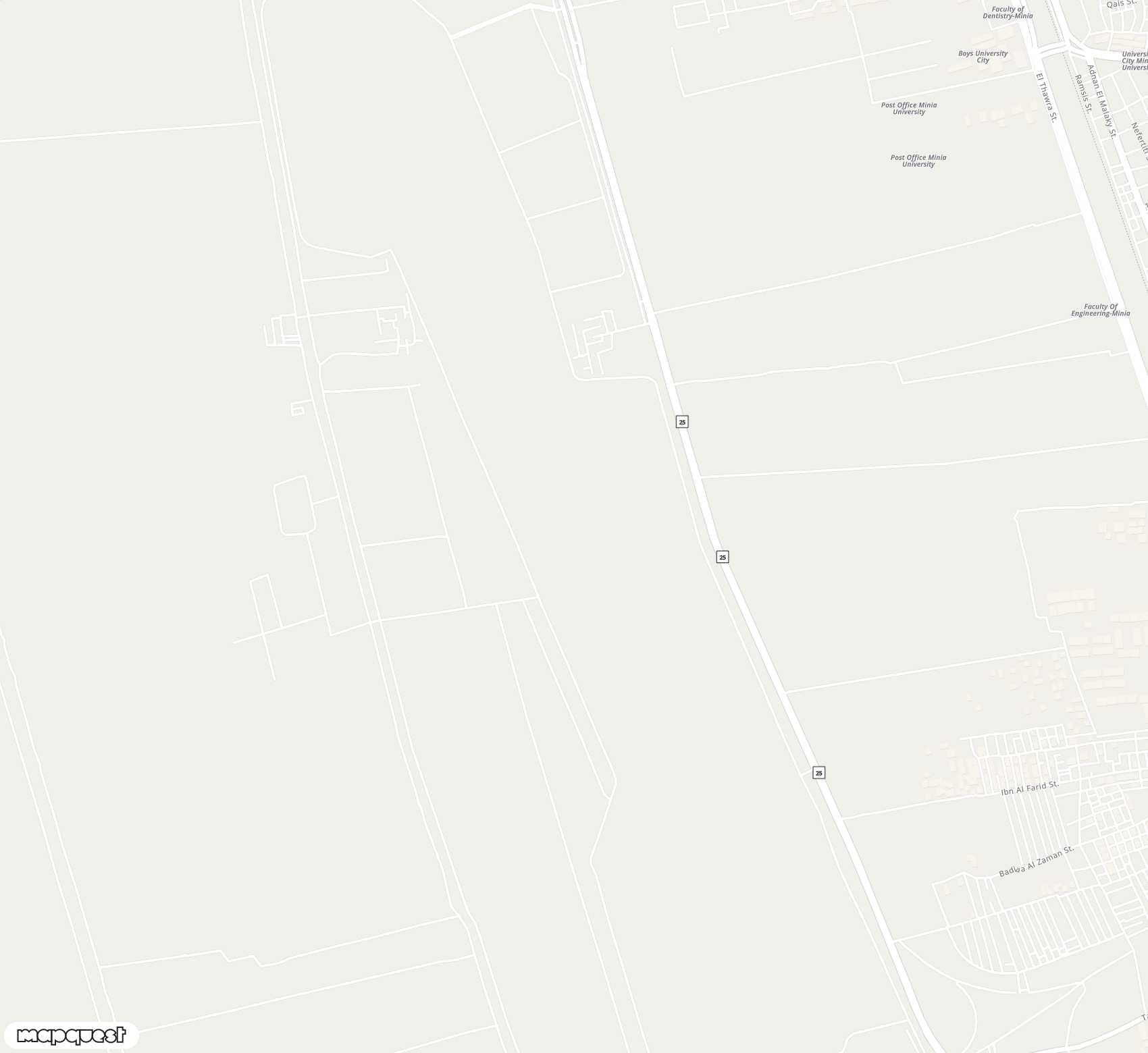 Carte de El Minya <span>airfield (EMY)</span>