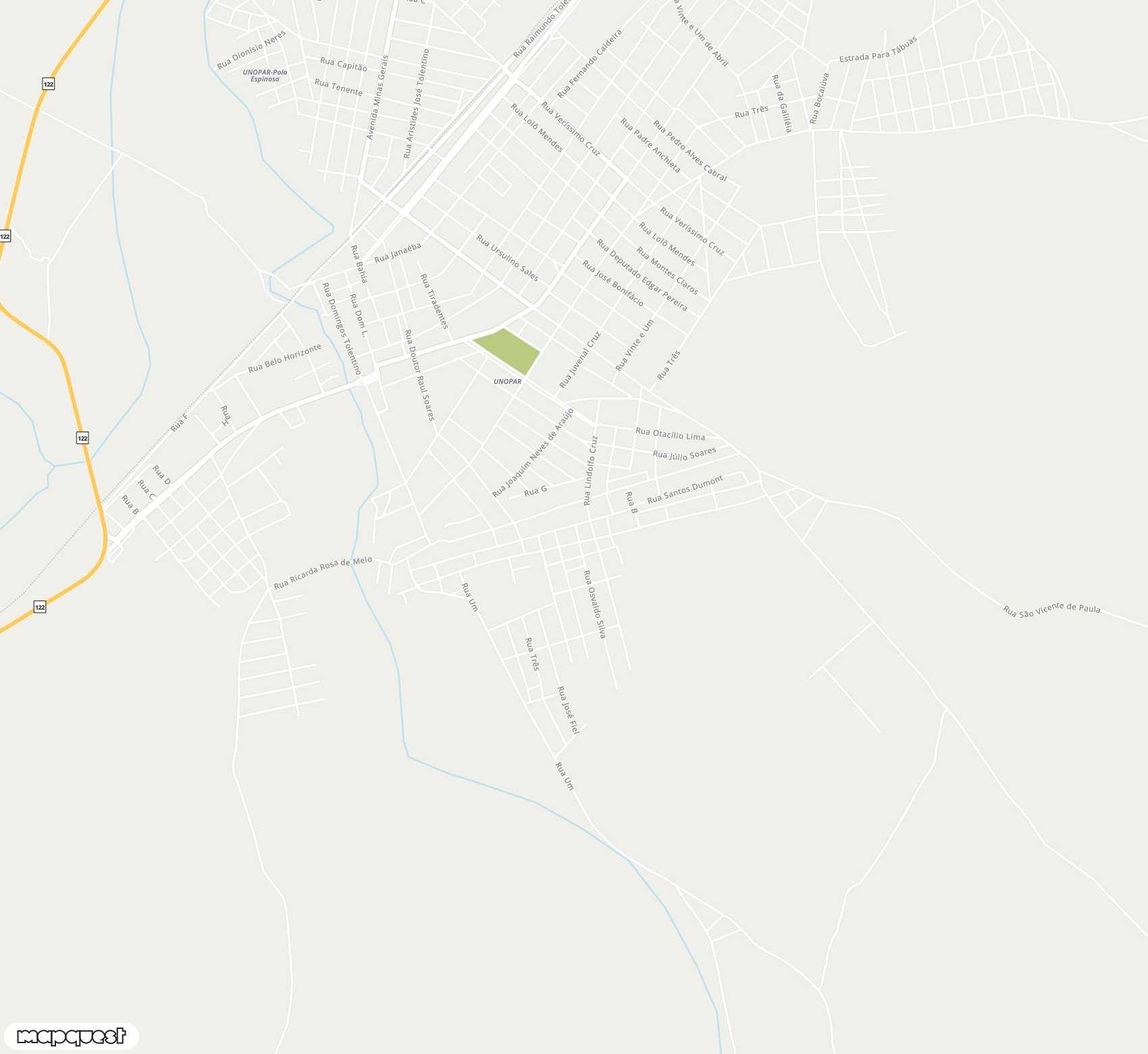 Carte de <span>Aérodrome de </span>Espinosa<span>(ESI)</span>