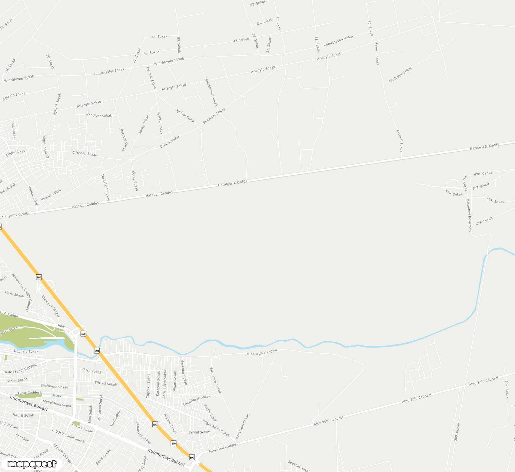 Carte de <span>Aéroport de </span>Eski?ehir Air Base<span>(ESK)</span>