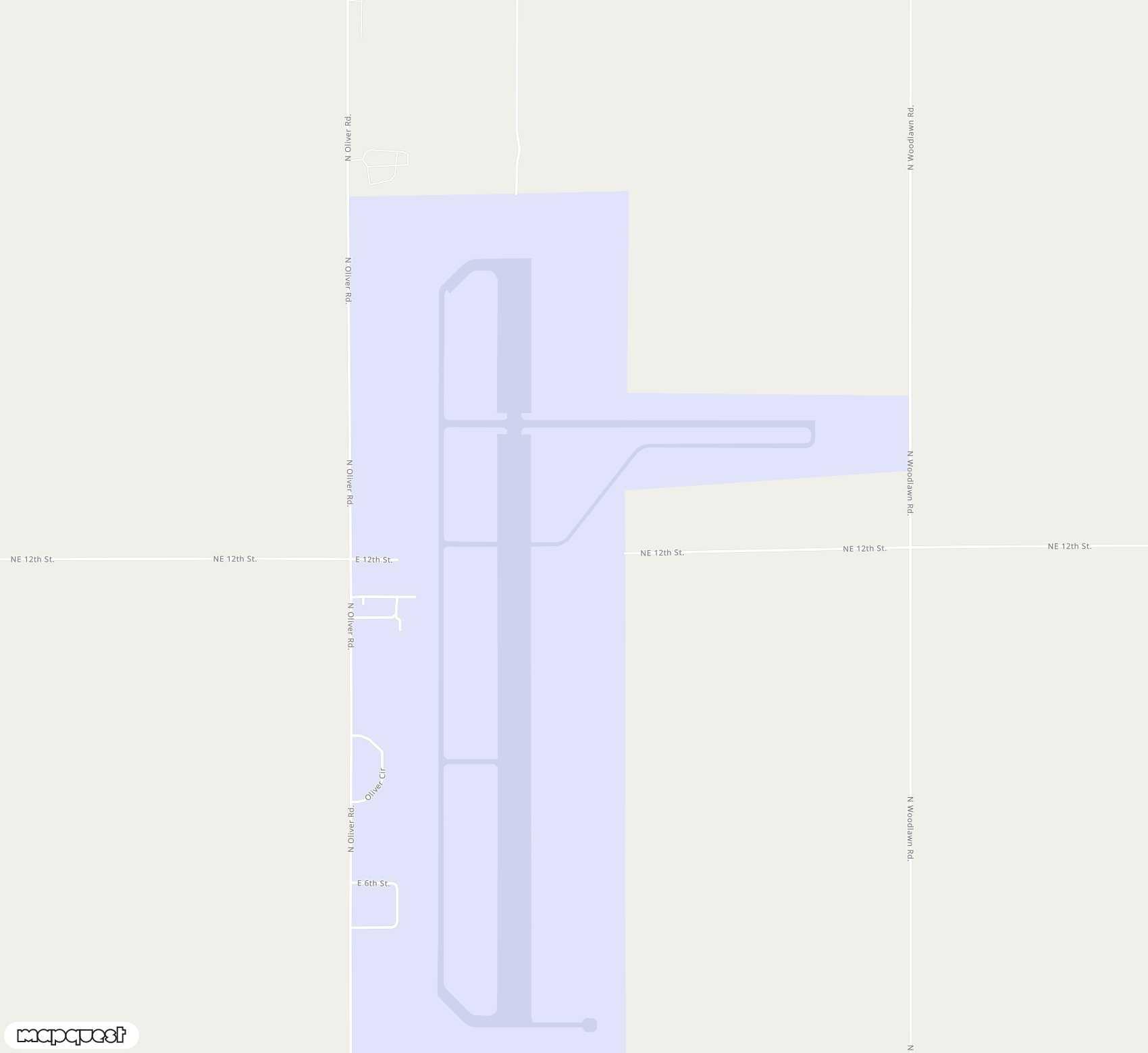 Carte de <span>Aérodrome de </span>Newton City-County<span>(EWK)</span>