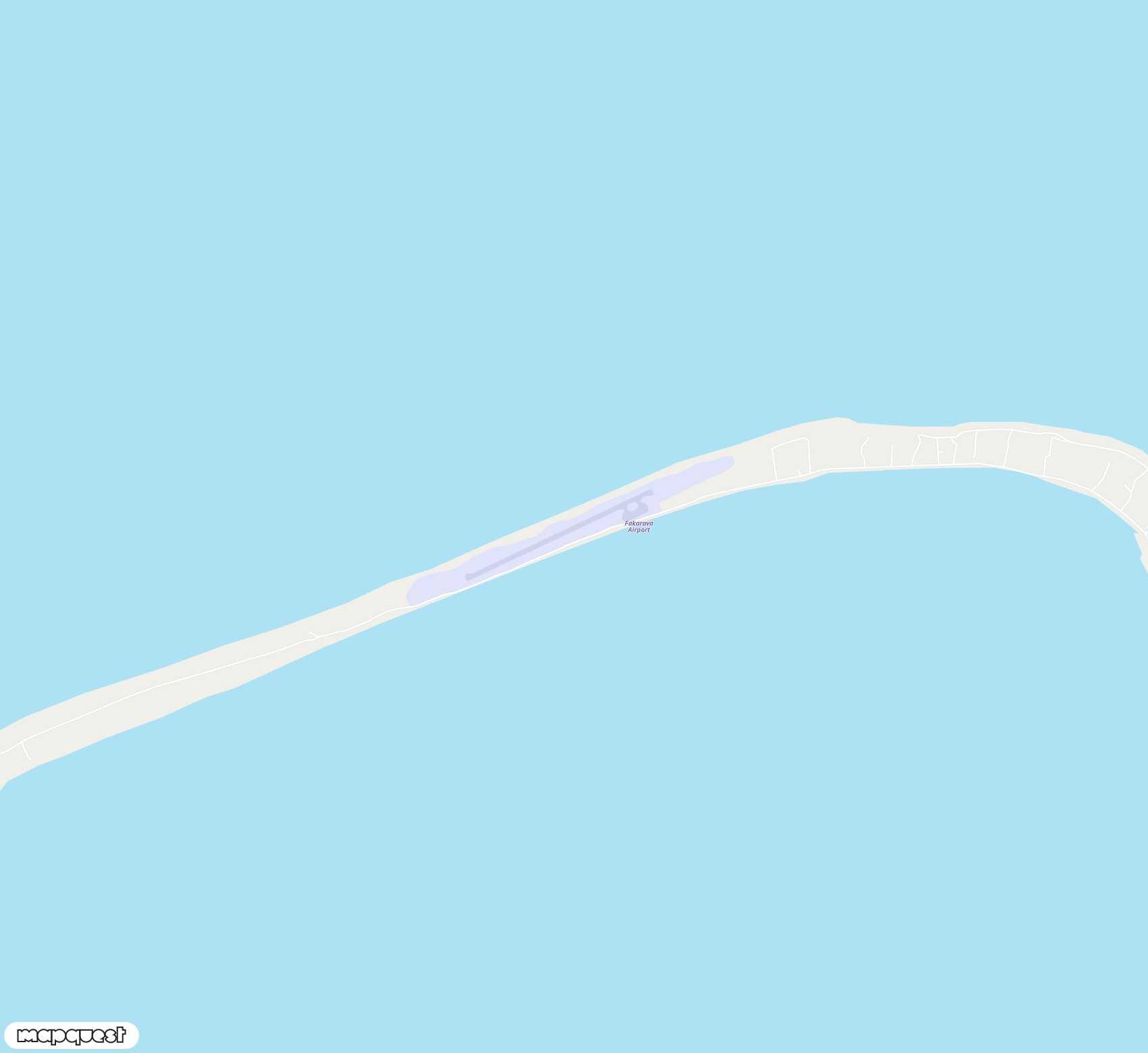 Carte de Fakarava <span>airport (FAV)</span>