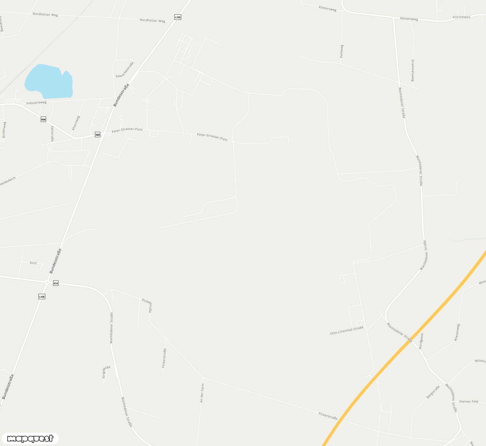 Carte de Nordholz Naval Airbase <span>airport (FCN)</span>