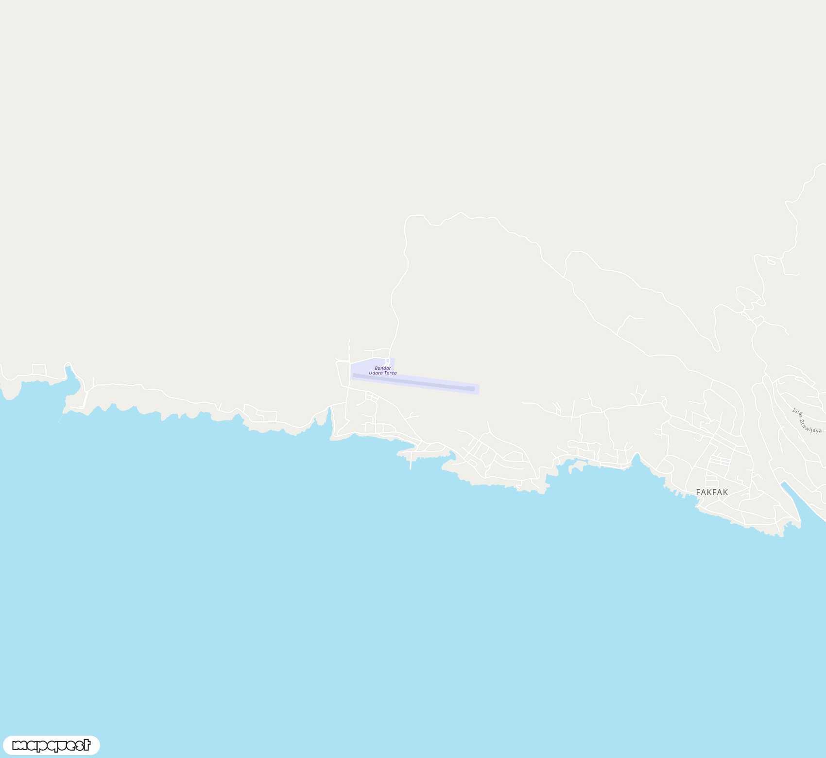 Carte de <span>Aéroport de </span>Fakfak<span>(FKQ)</span>