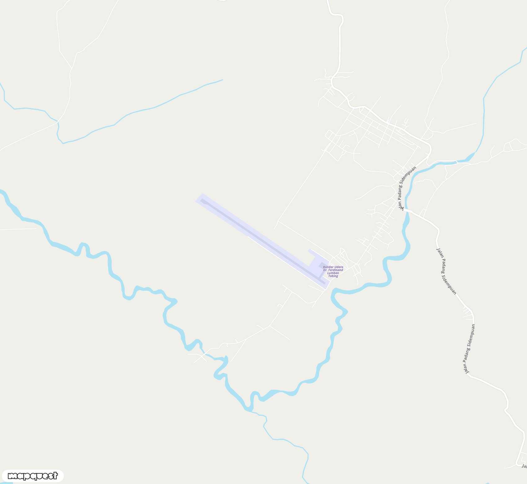 Carte de Dr. Ferdinand Lumban Tobing <span>airport (FLZ)</span>