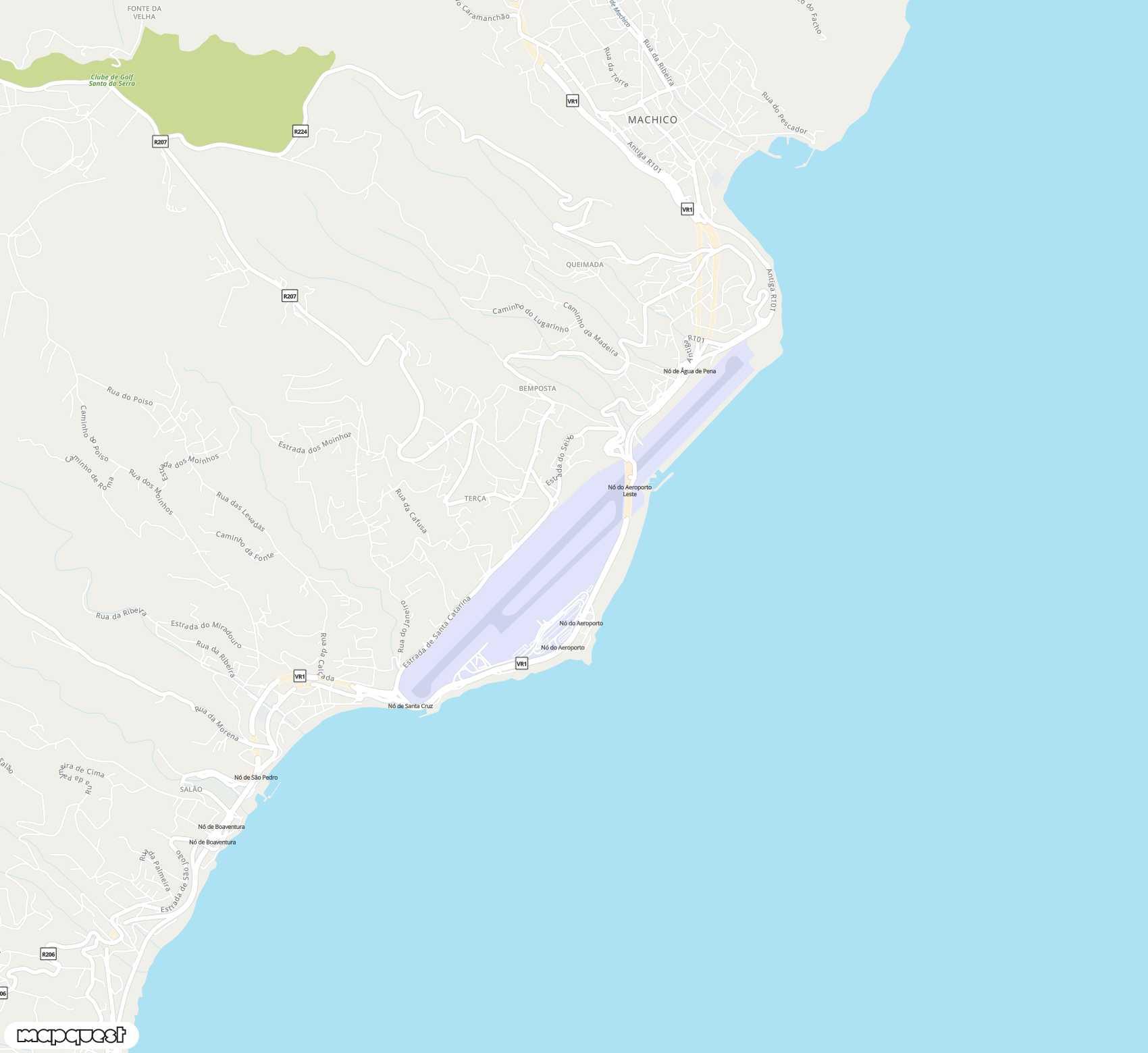 Carte de Madeira Cristiano Ronaldo <span>airport (FNC)</span>