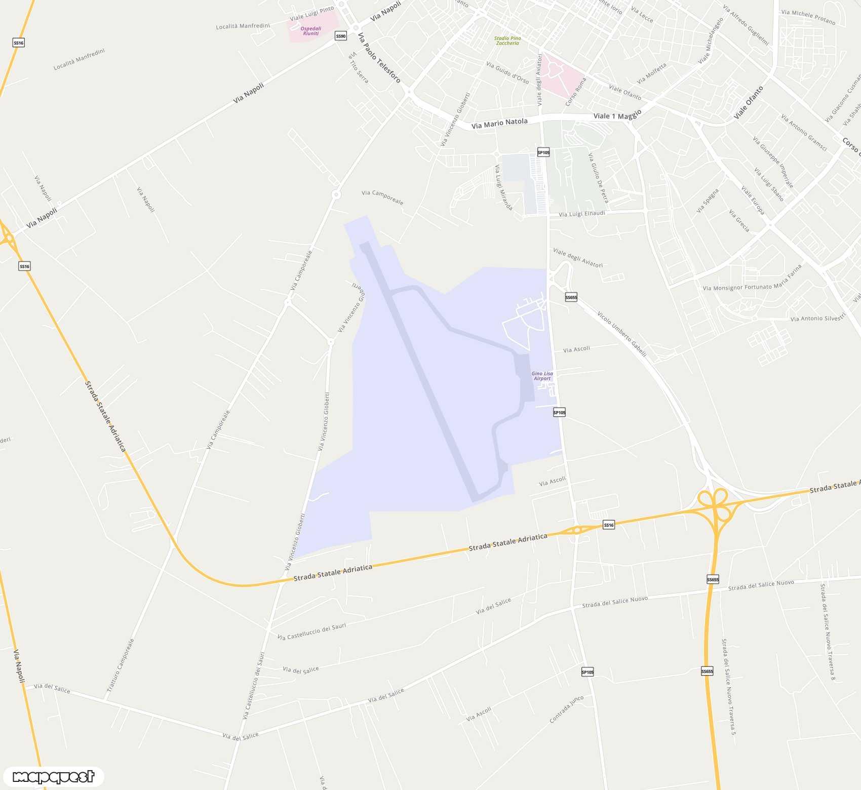 Carte de Foggia 