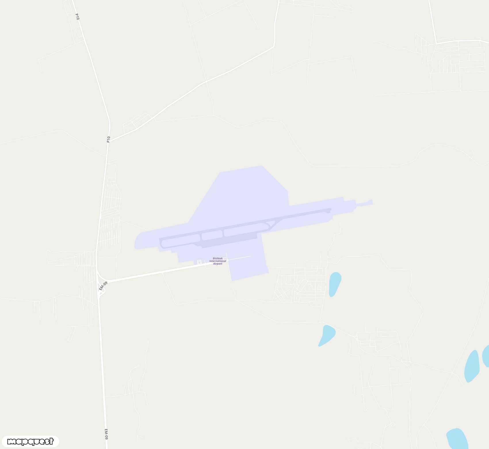 Carte de Manas <span>international airport (FRU)</span>