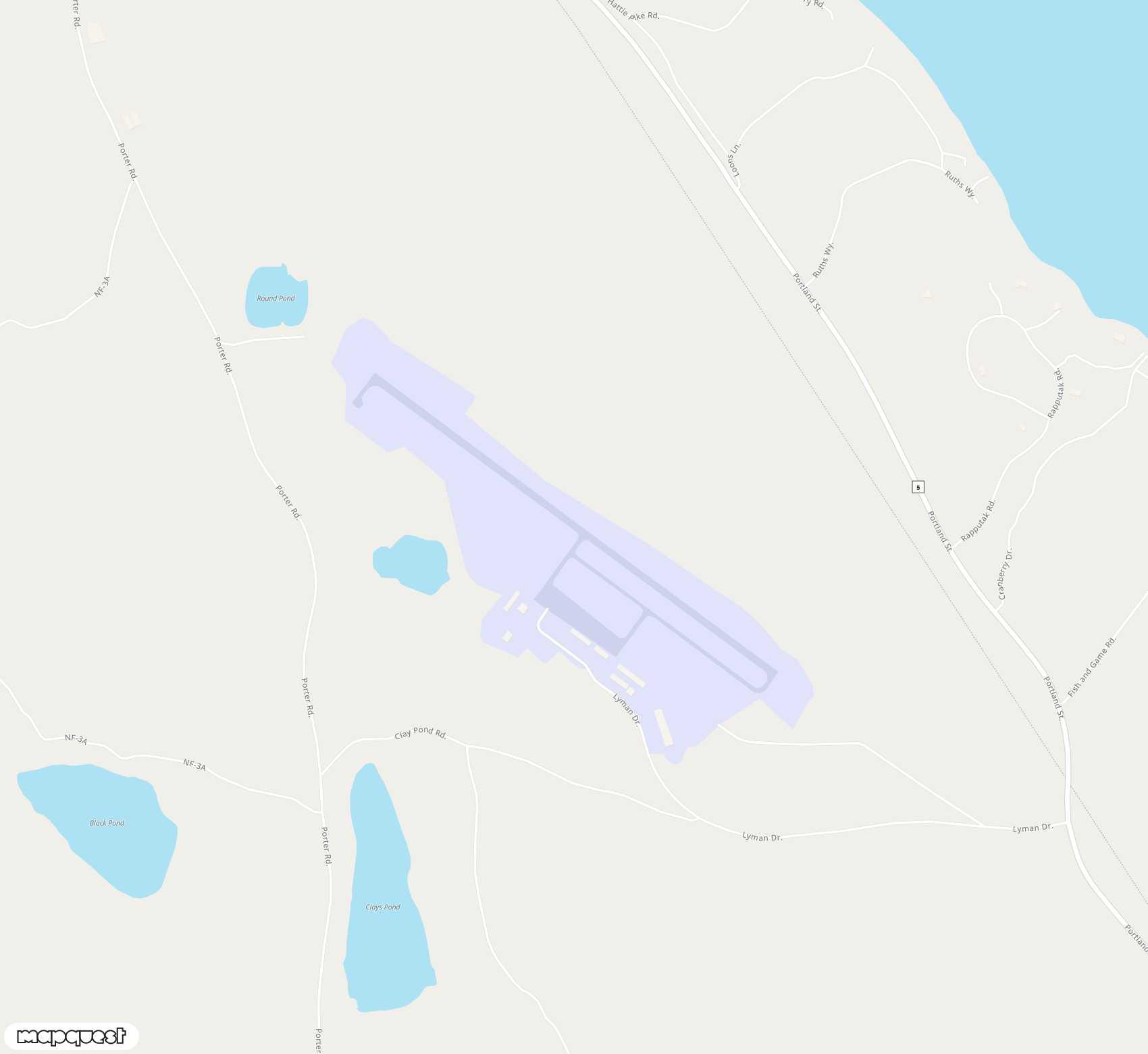Carte de <span>Aérodrome de </span>Eastern Slopes Regional<span>(FRY)</span>