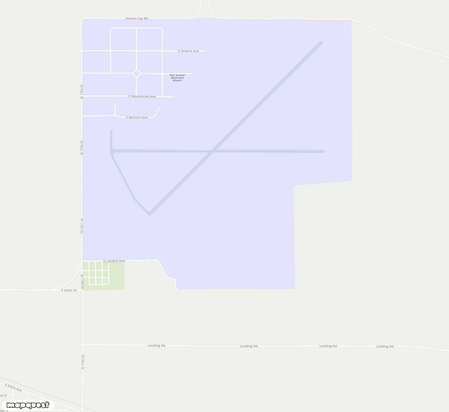 Carte de Fort Sumner Municipal <span>airfield (FSU)</span>