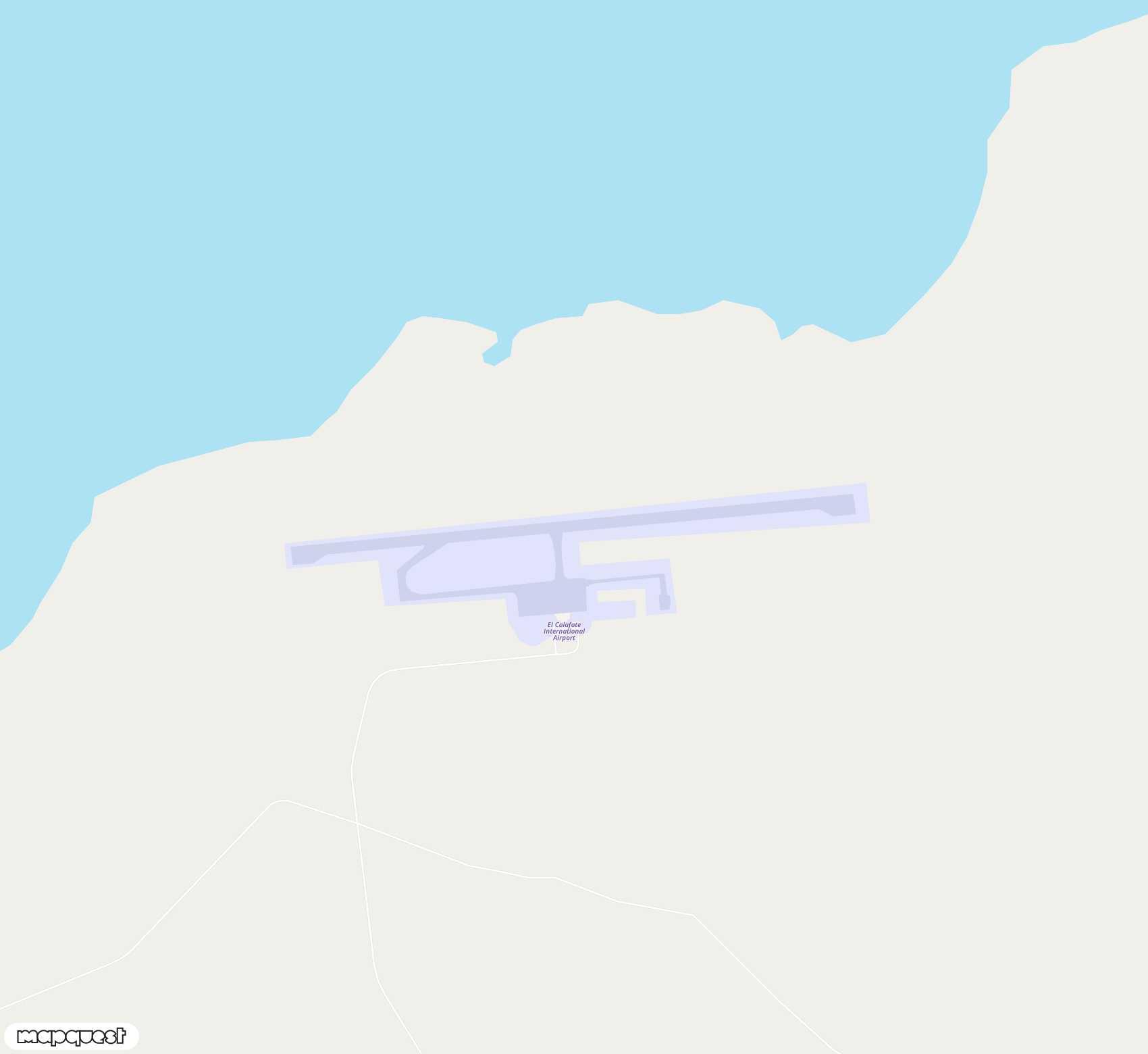Carte de <span>Aéroport de </span>El Calafate<span>(FTE)</span>