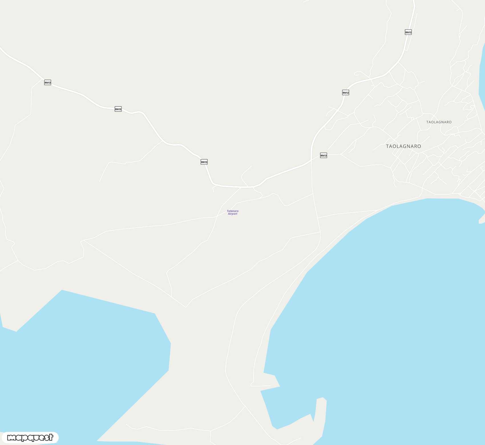 Carte de <span>Aéroport de </span>Tôlanaro<span>(FTU)</span>