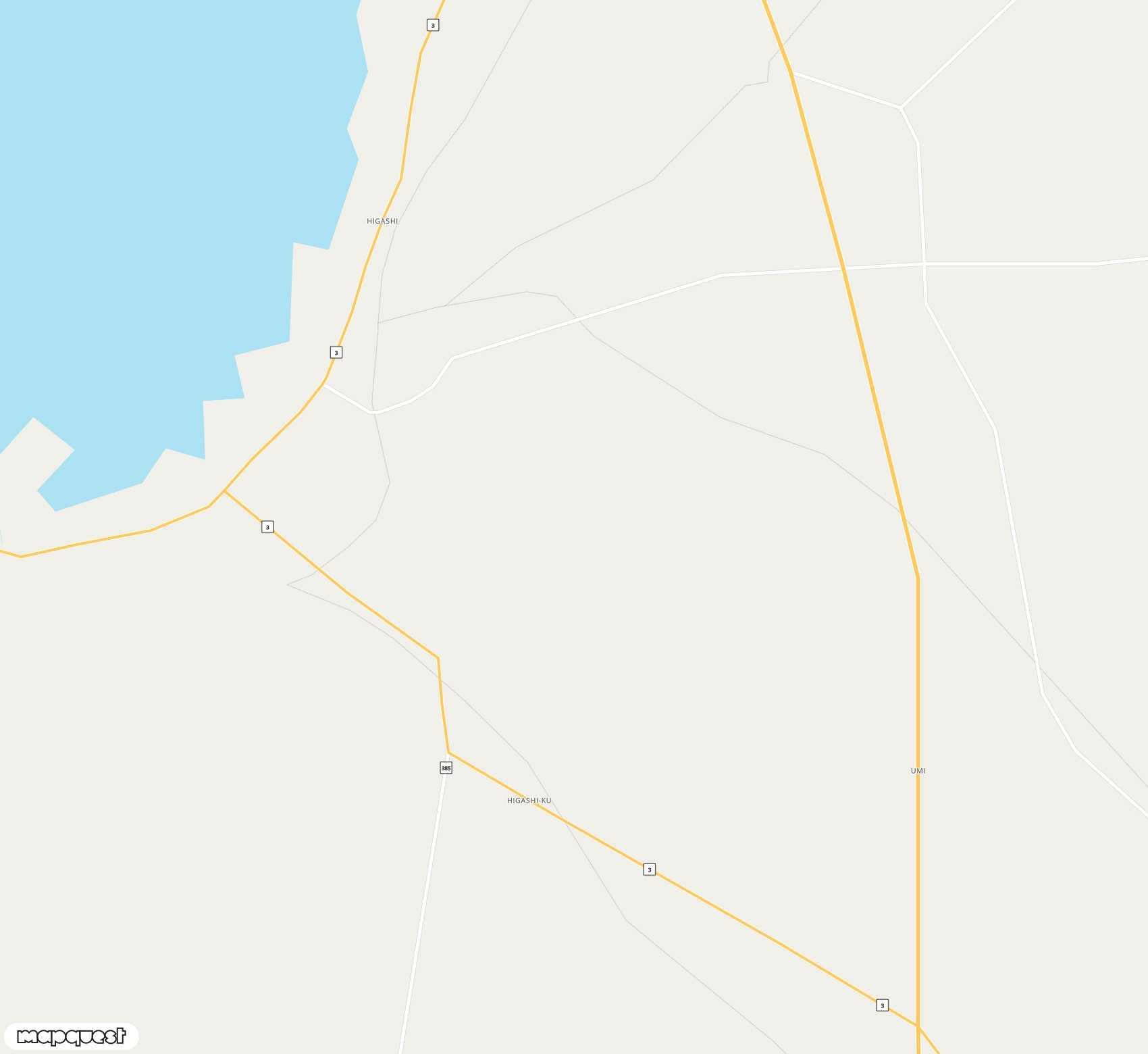 Carte de <span>Aéroport international de </span>Fukuoka<span>(FUK)</span>