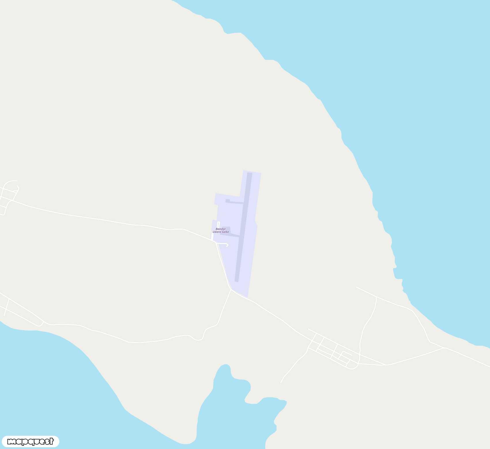 Carte de <span>Aérodrome de </span>Gebe<span>(GEB)</span>