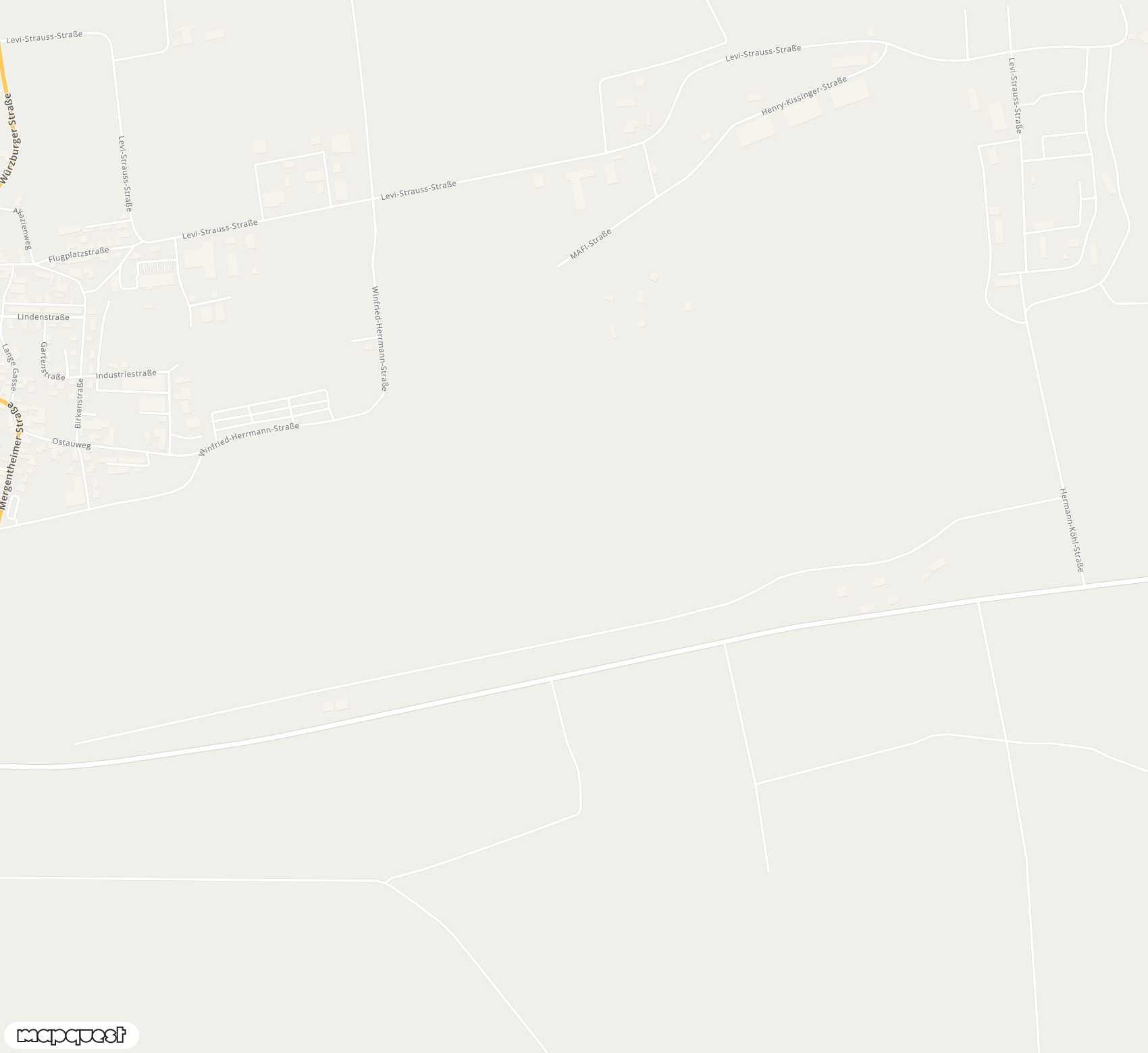 Carte de Giebelstadt <span>airfield (GHF)</span>