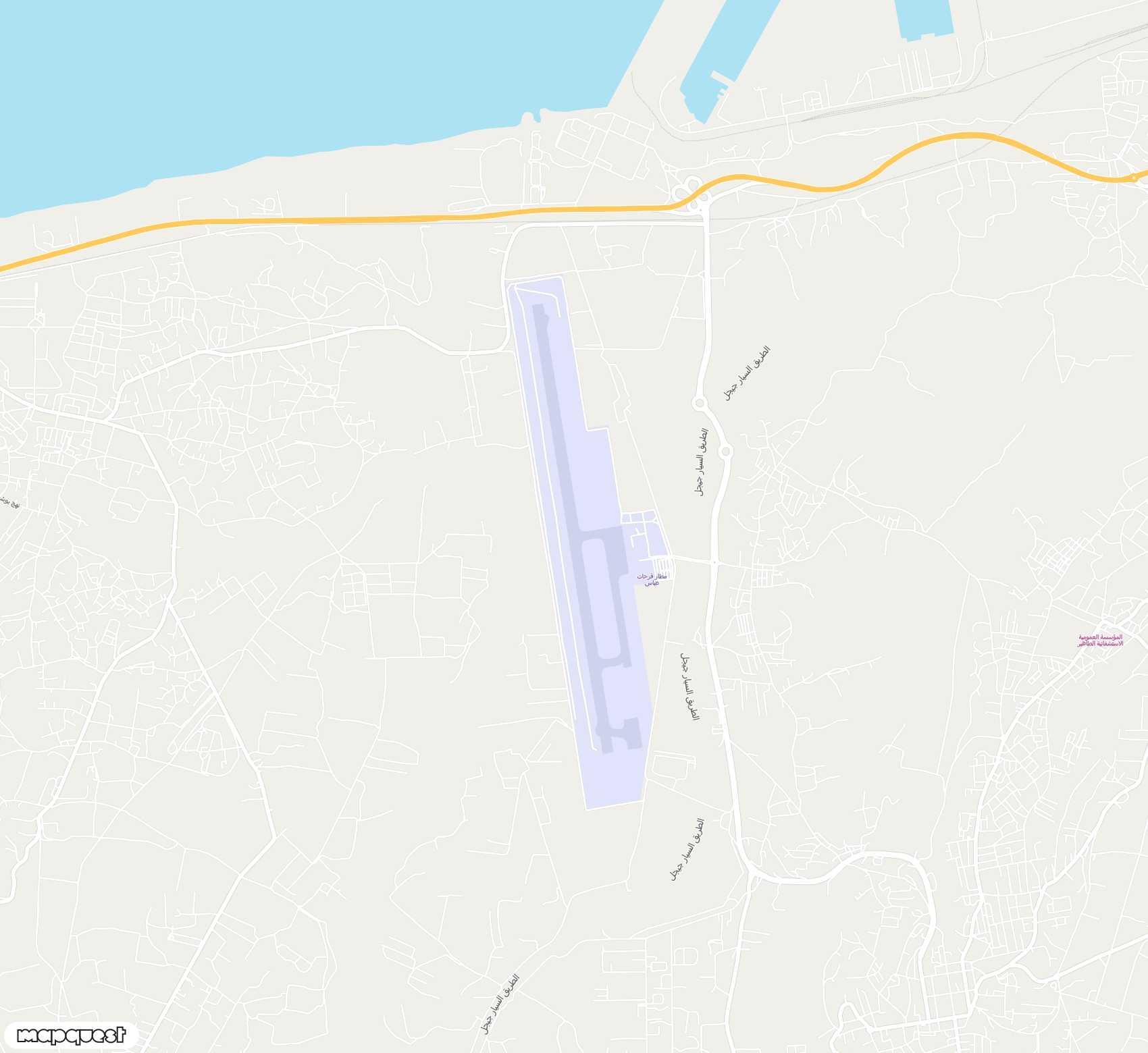 Carte de <span>Aéroport de </span>Jijel Ferhat Abbas<span>(GJL)</span>
