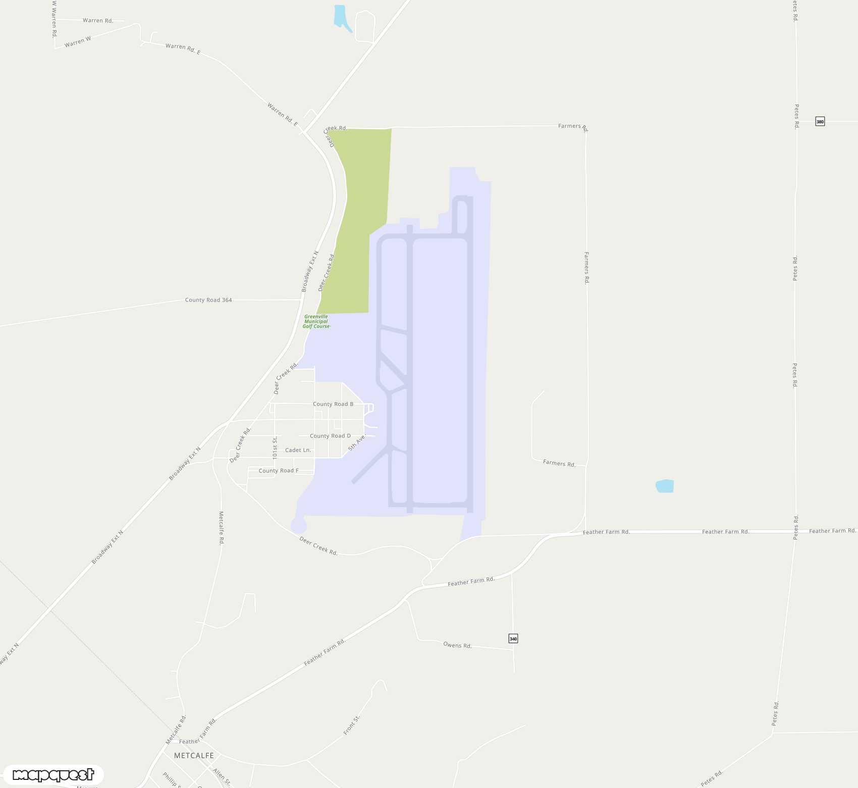 Carte de <span>Aéroport de </span>Mid Delta Regional<span>(GLH)</span>