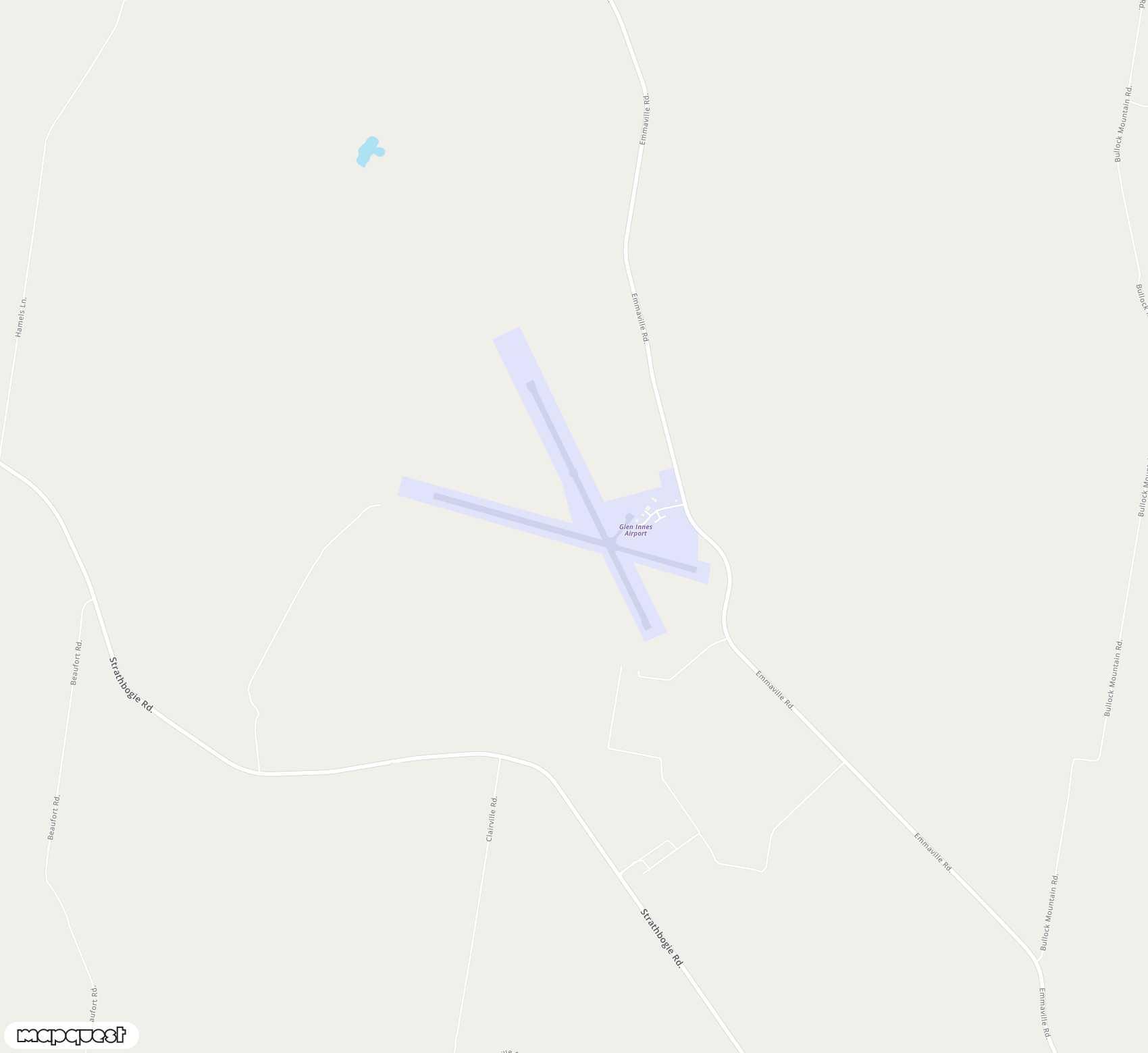 Carte de Glen Innes <span>airport (GLI)</span>