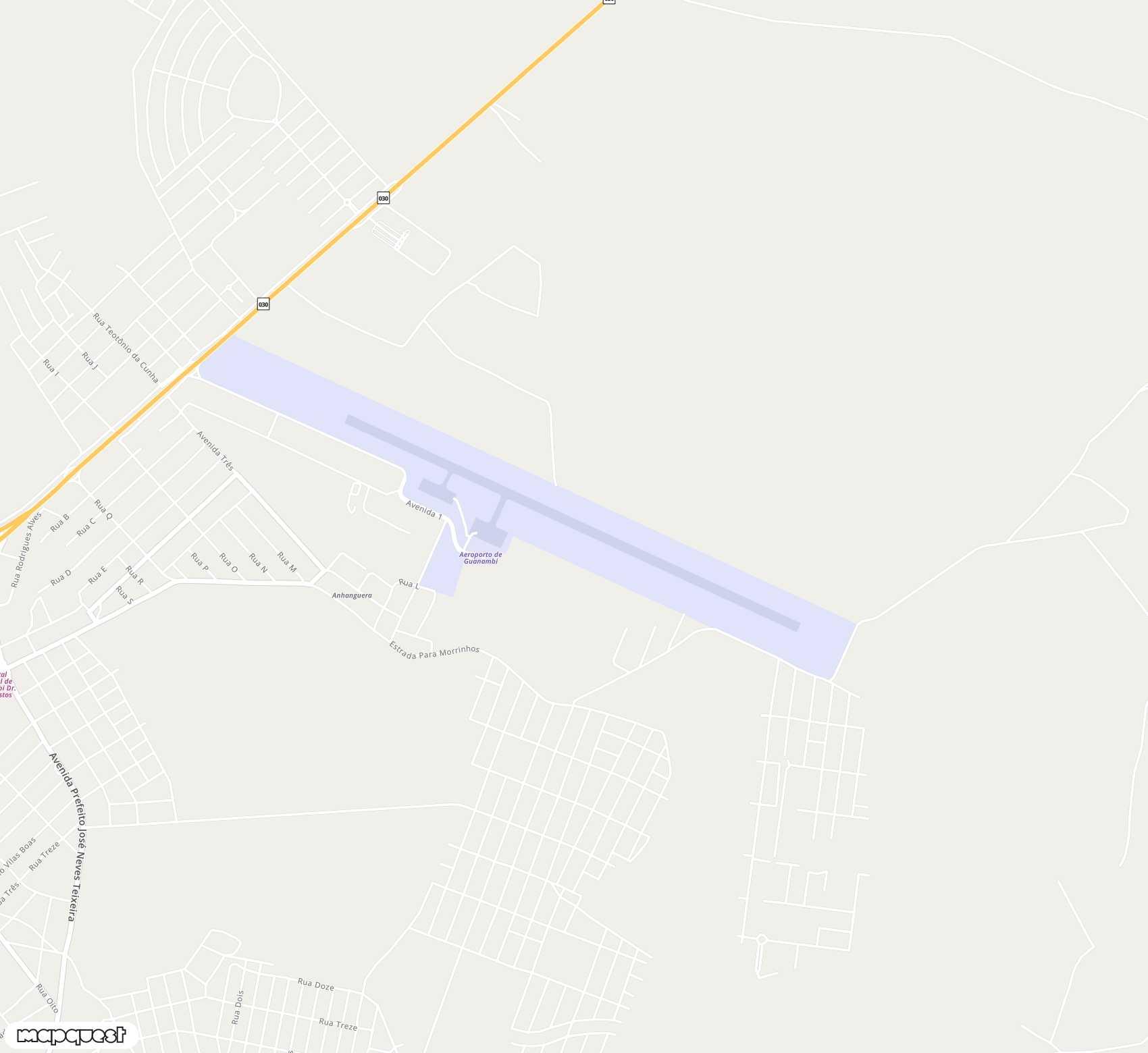 Carte de <span>Aérodrome de </span>Guanambi<span>(GNM)</span>