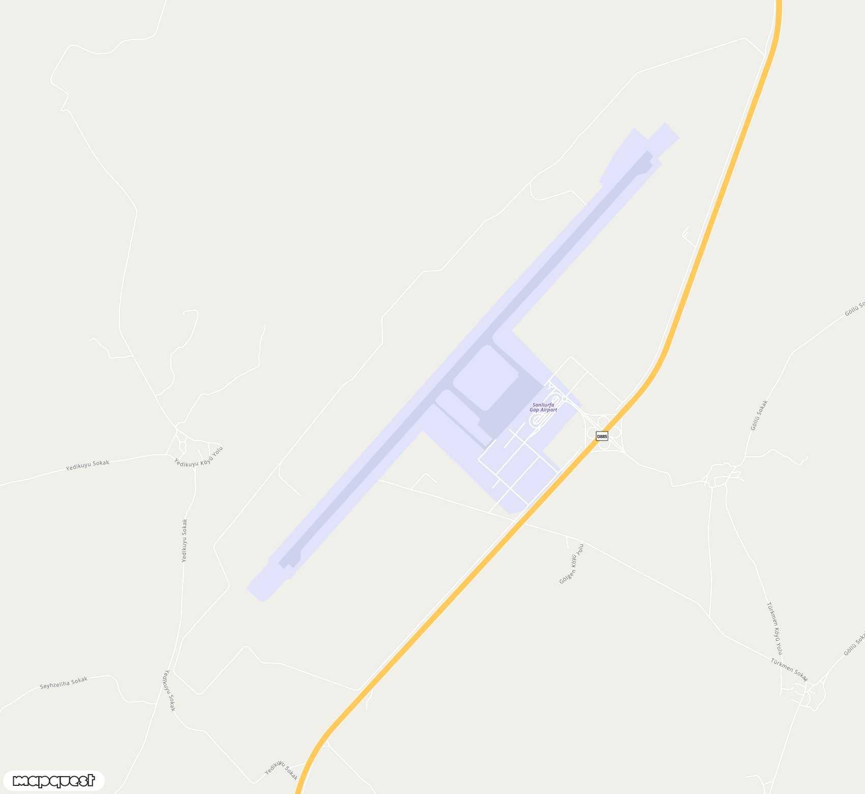 Carte de <span>Aéroport de </span>?anl?urfa GAP<span>(GNY)</span>