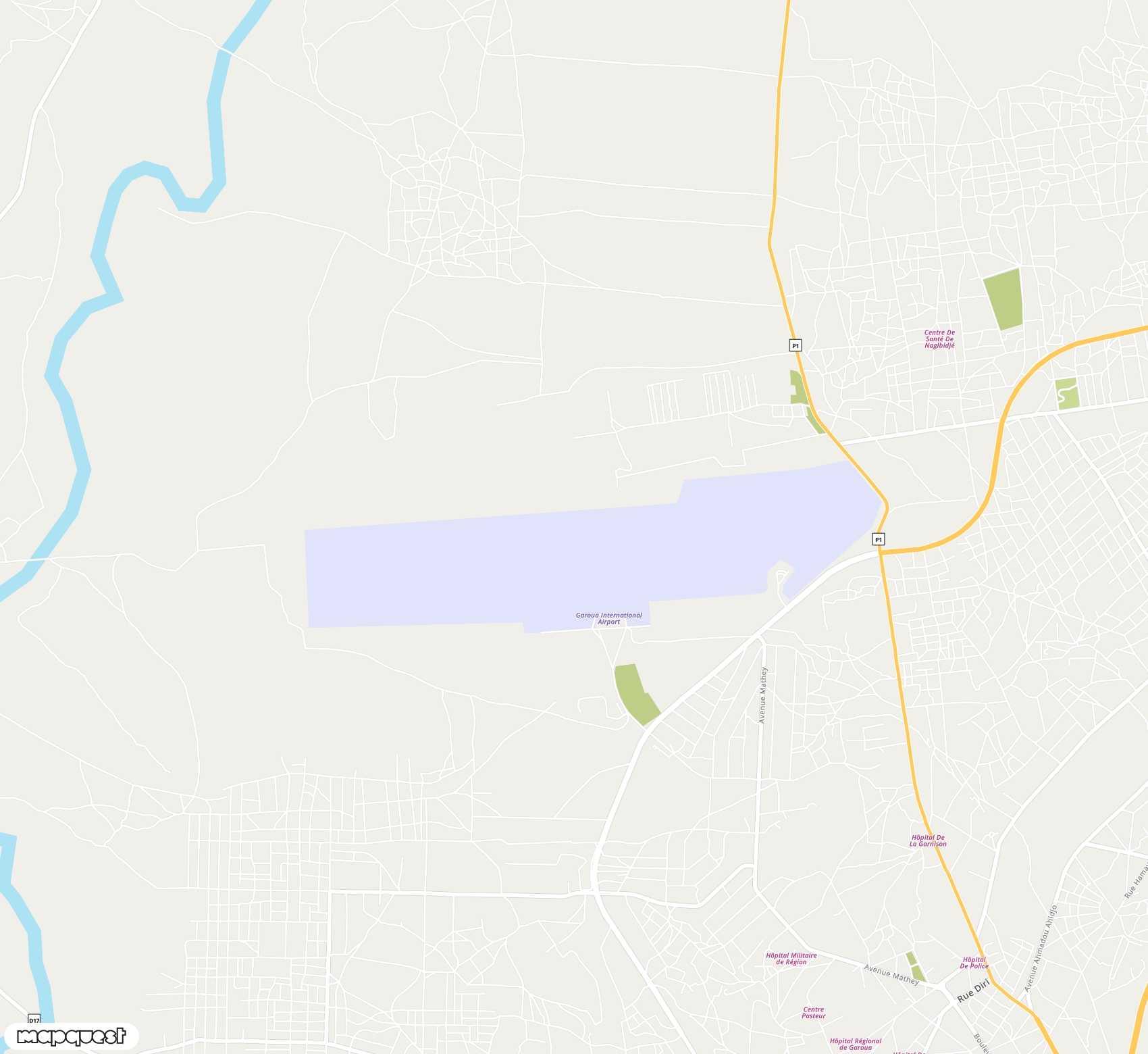 Carte de Garoua <span>airport (GOU)</span>