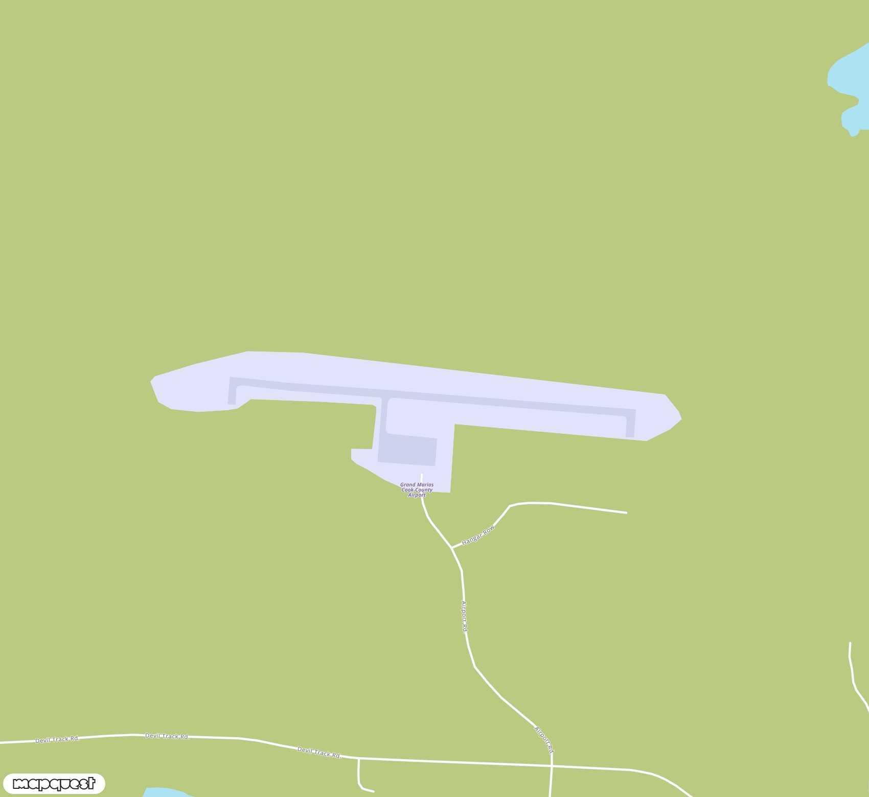 Carte de <span>Aérodrome de </span>Grand Marais Cook County<span>(GRM)</span>