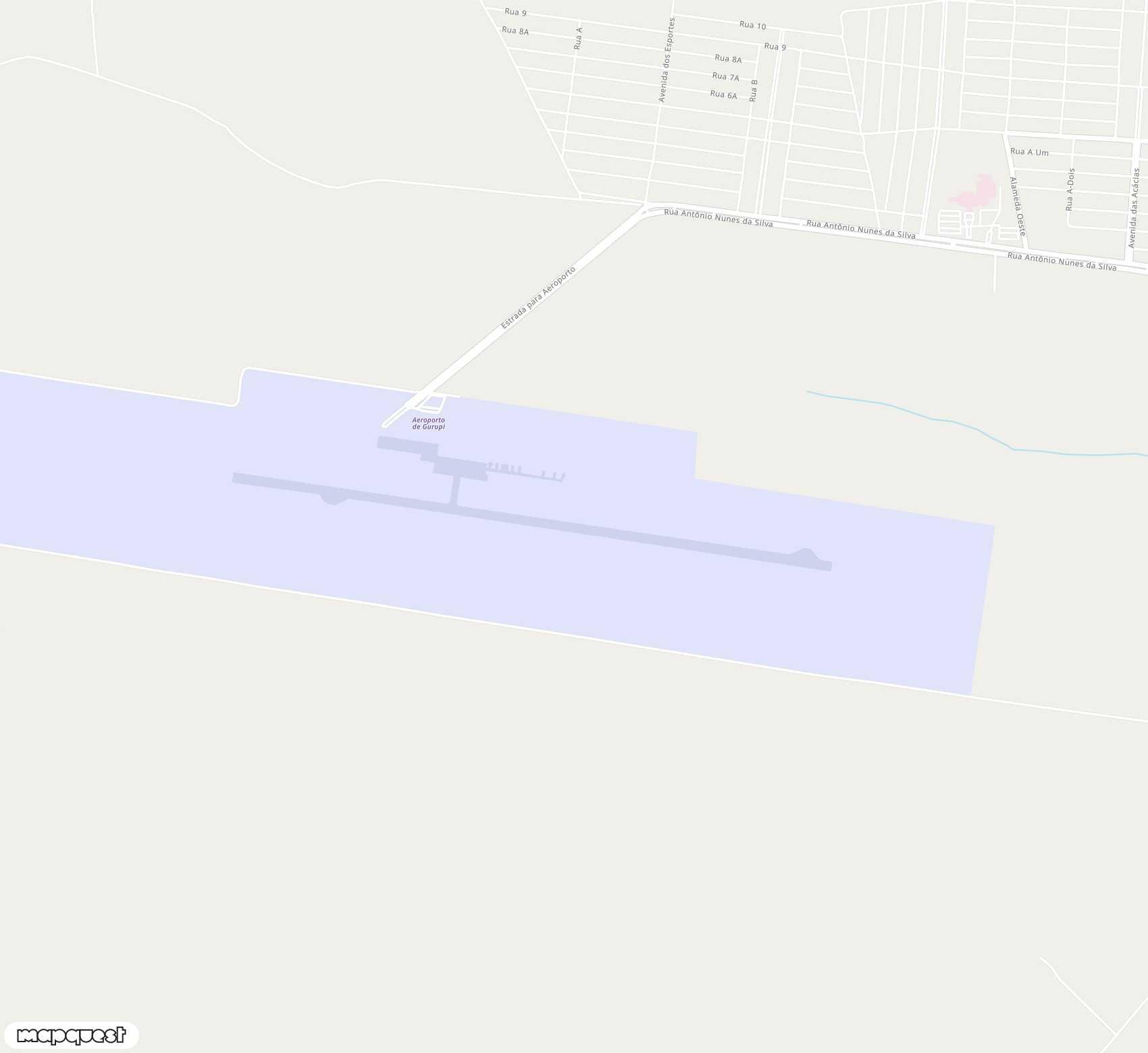 Carte de <span>Aérodrome de </span>Gurupi<span>(GRP)</span>