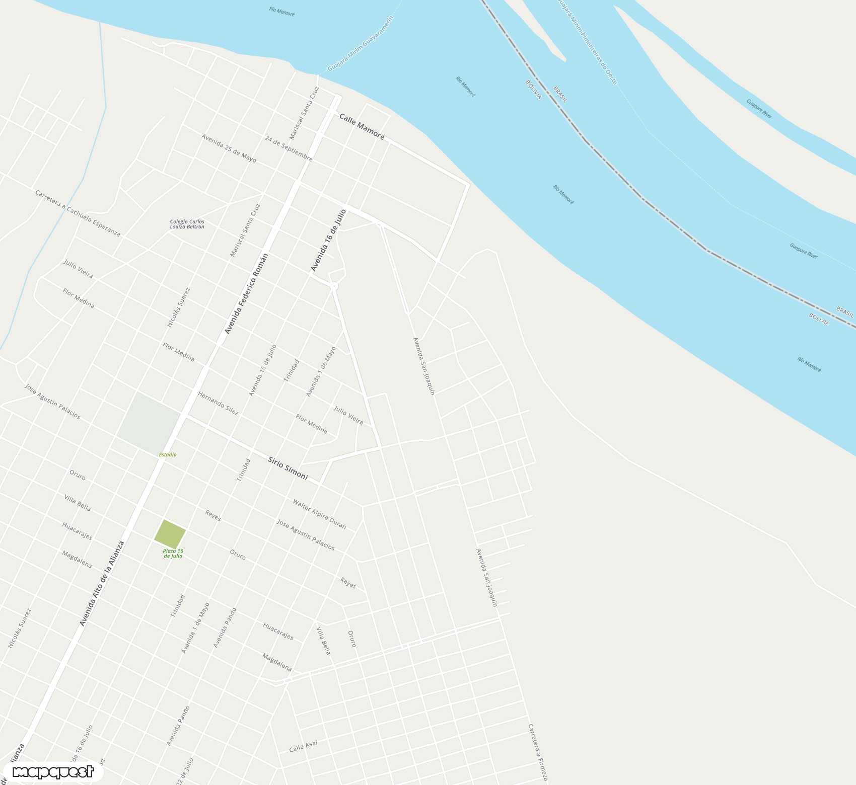 Carte de <span>Aérodrome de </span>Capitán de Av. Emilio Beltrán<span>(GYA)</span>