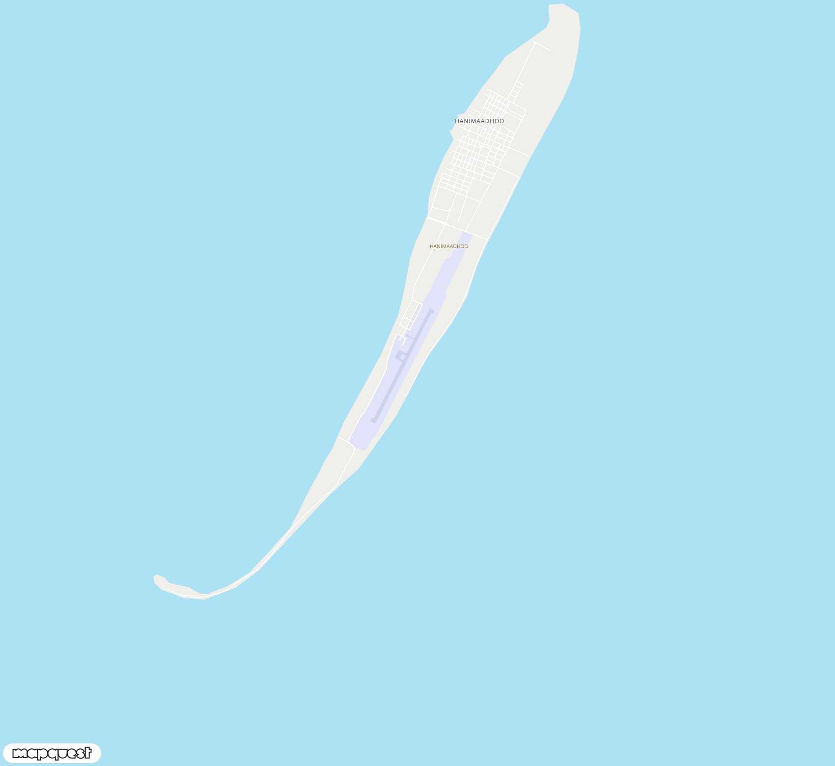 Carte de <span>Aéroport de </span>Hanimaadhoo<span>(HAQ)</span>