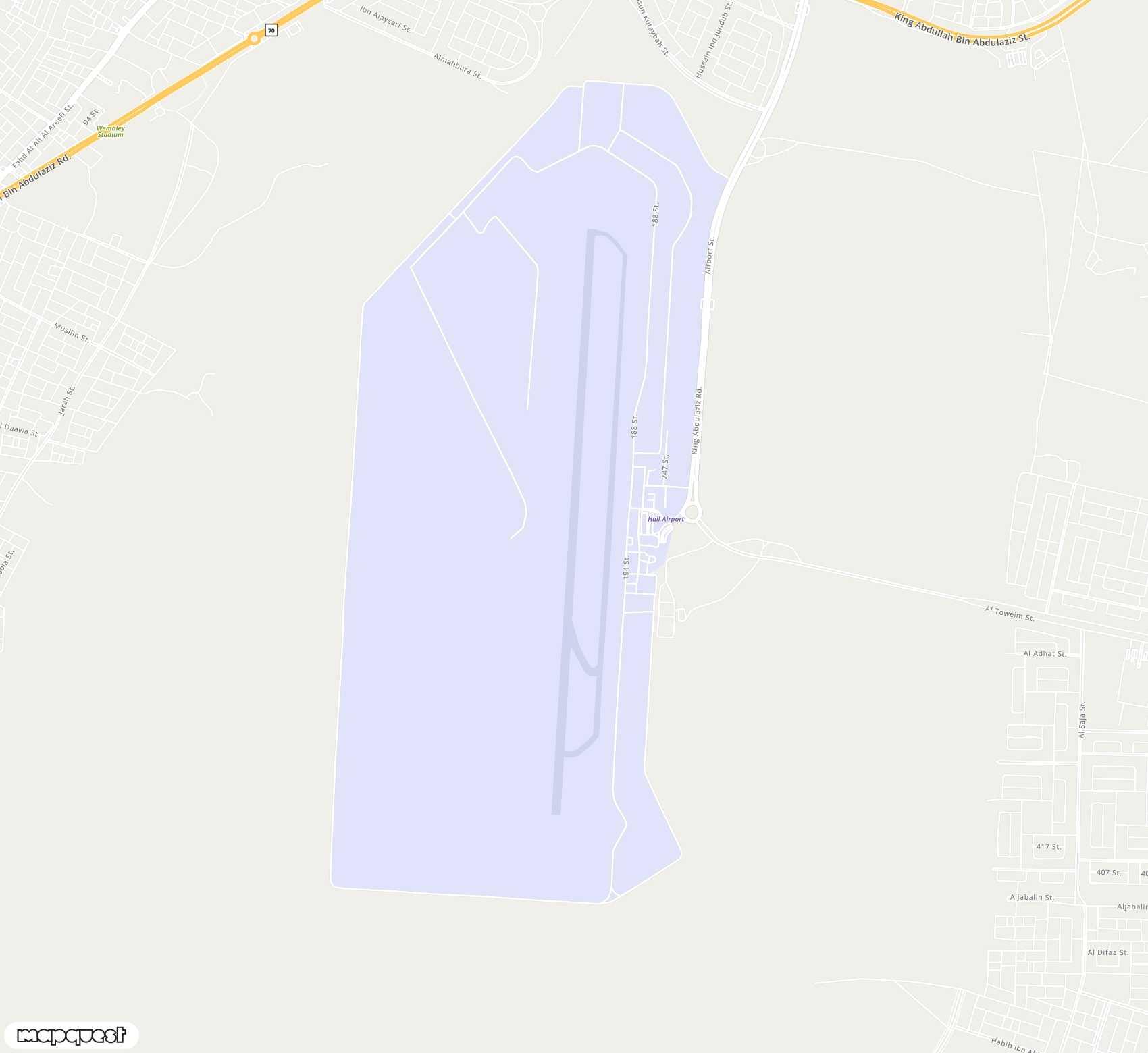 Carte de Ha'il <span>airport (HAS)</span>