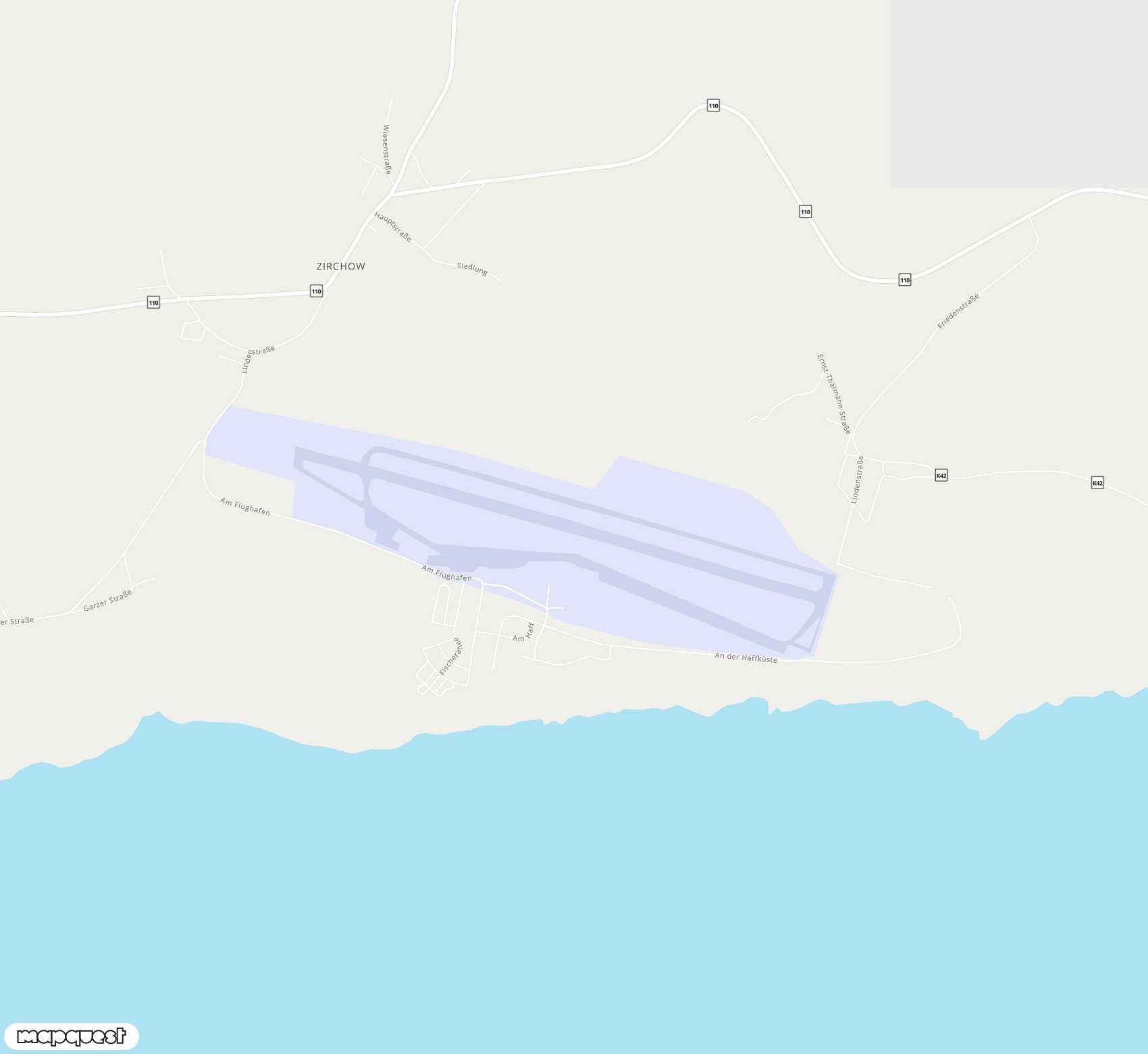 Carte de Heringsdorf <span>airport (HDF)</span>
