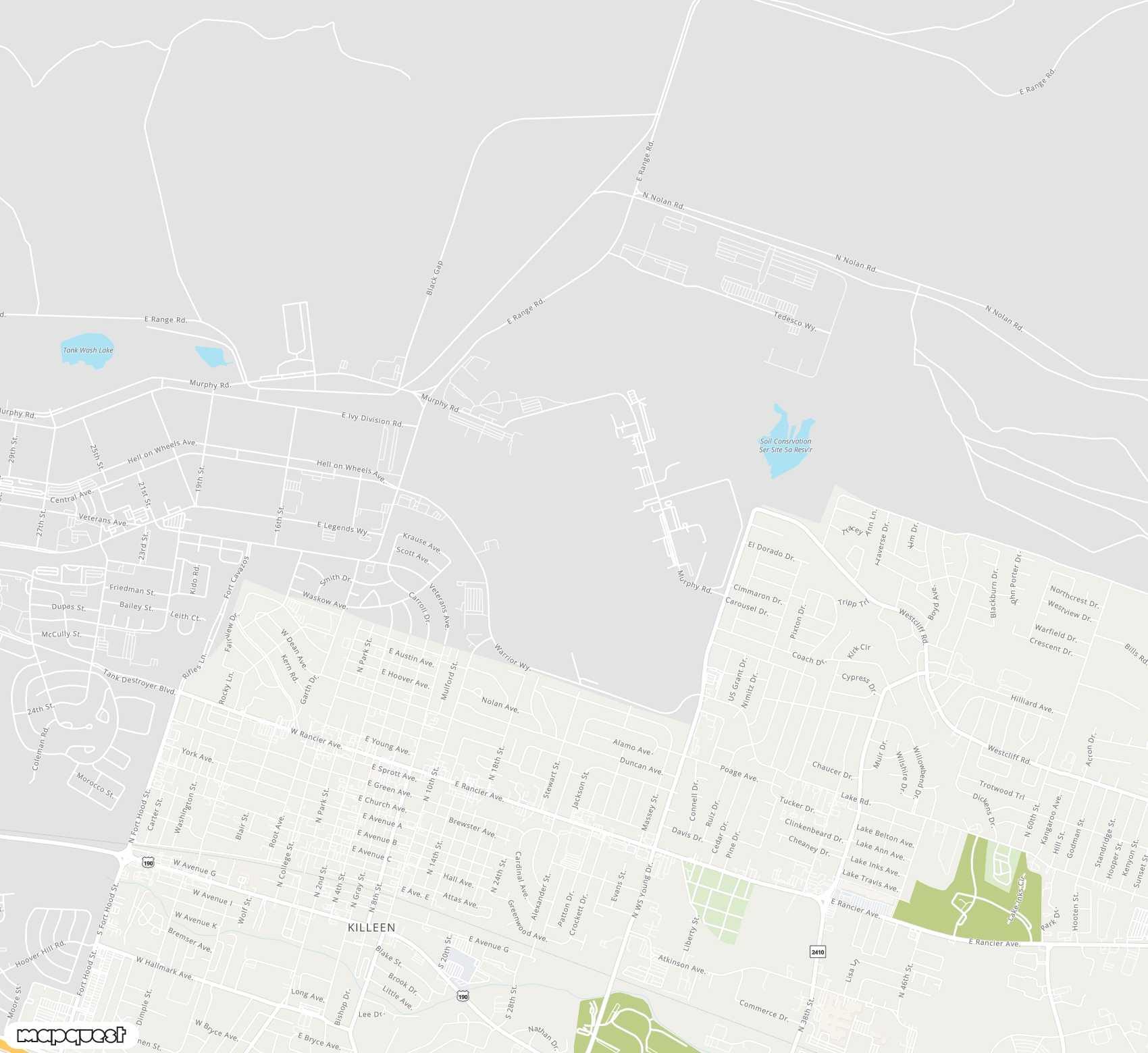 Carte de <span>Aéroport de </span>Hood Army Air Field<span>(HLR)</span>