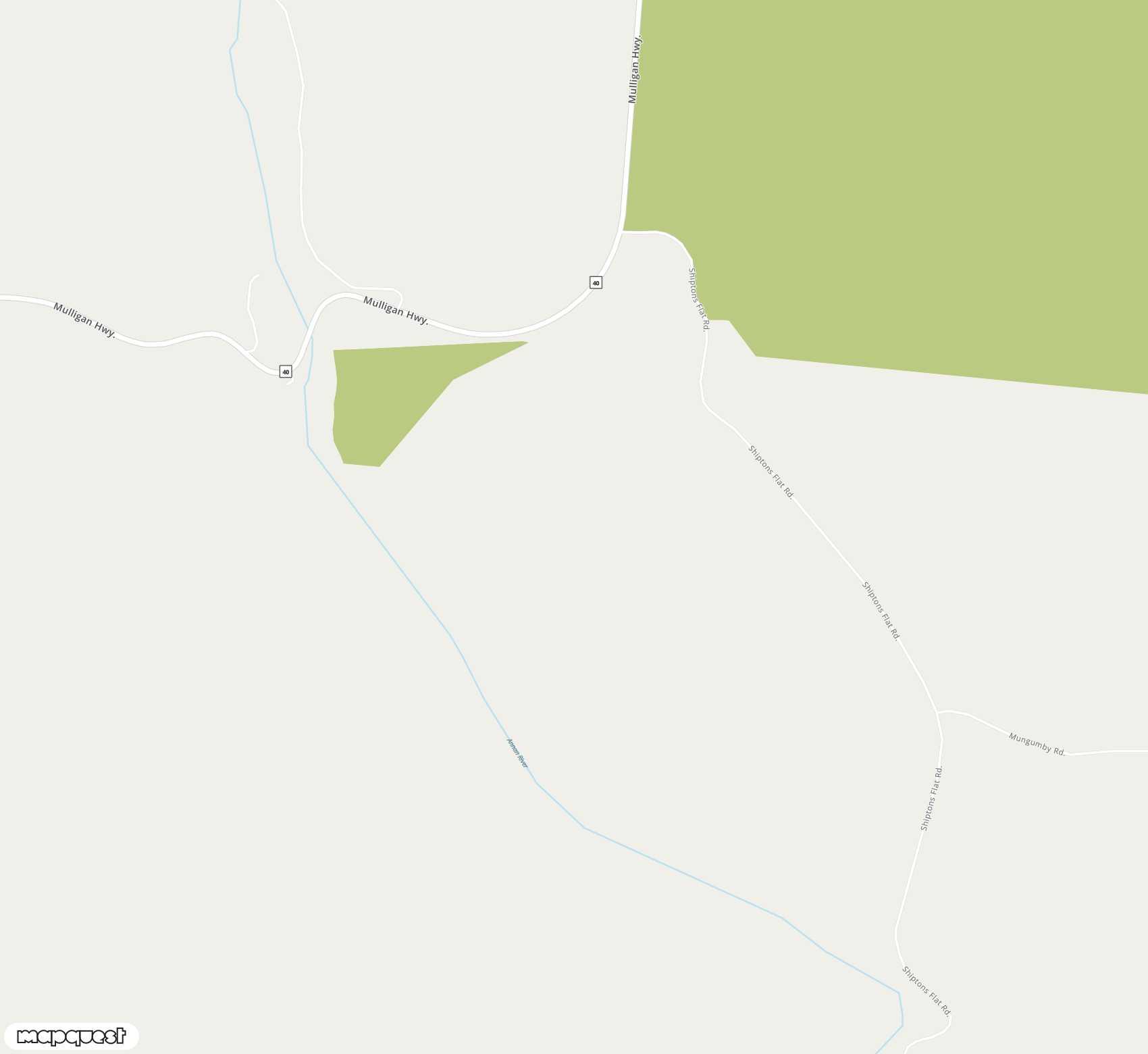 Carte de <span>Aérodrome de </span>Helenvale<span>(HLV)</span>