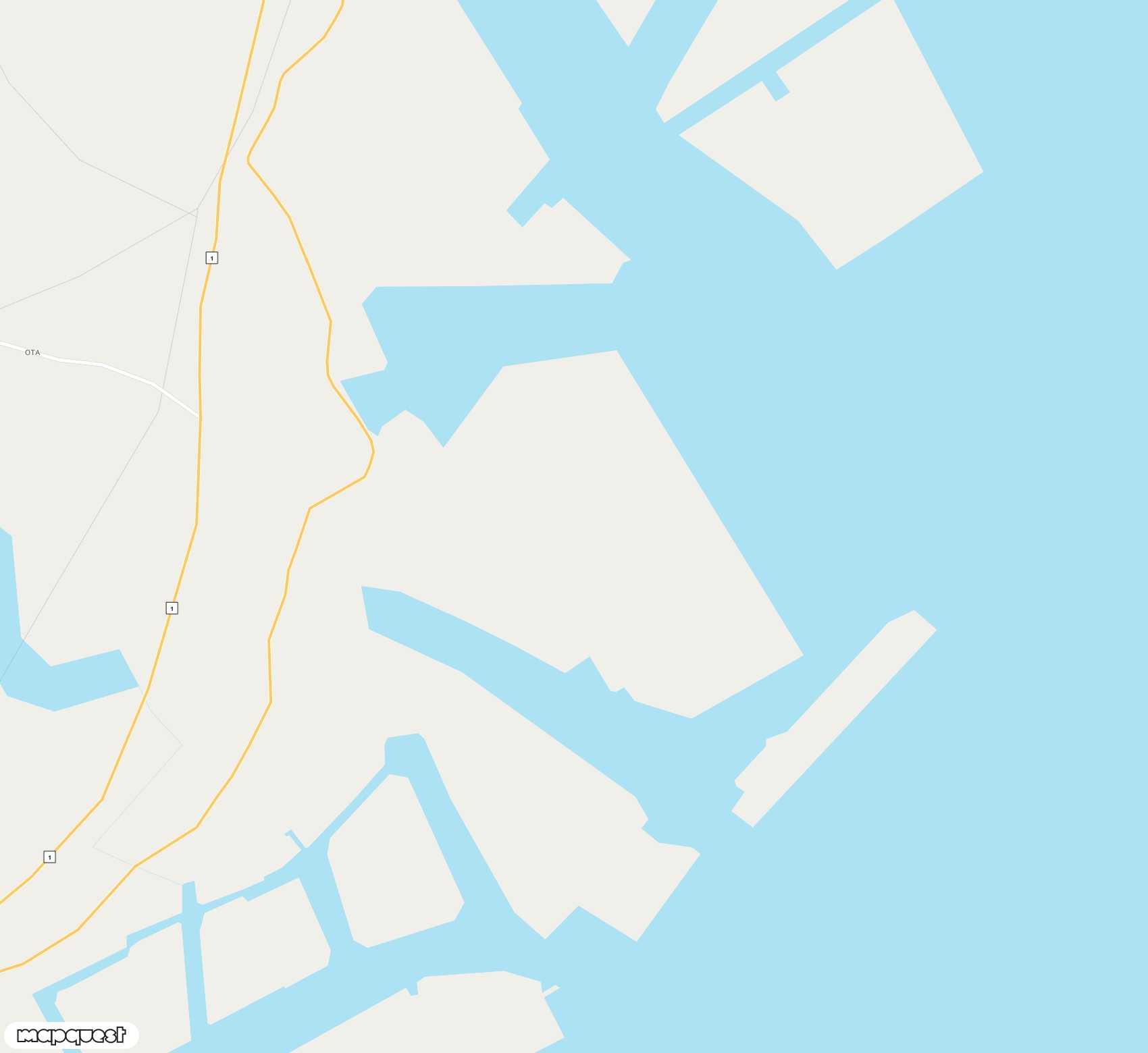 Carte de Tokyo Haneda <span>international airport (HND)</span>