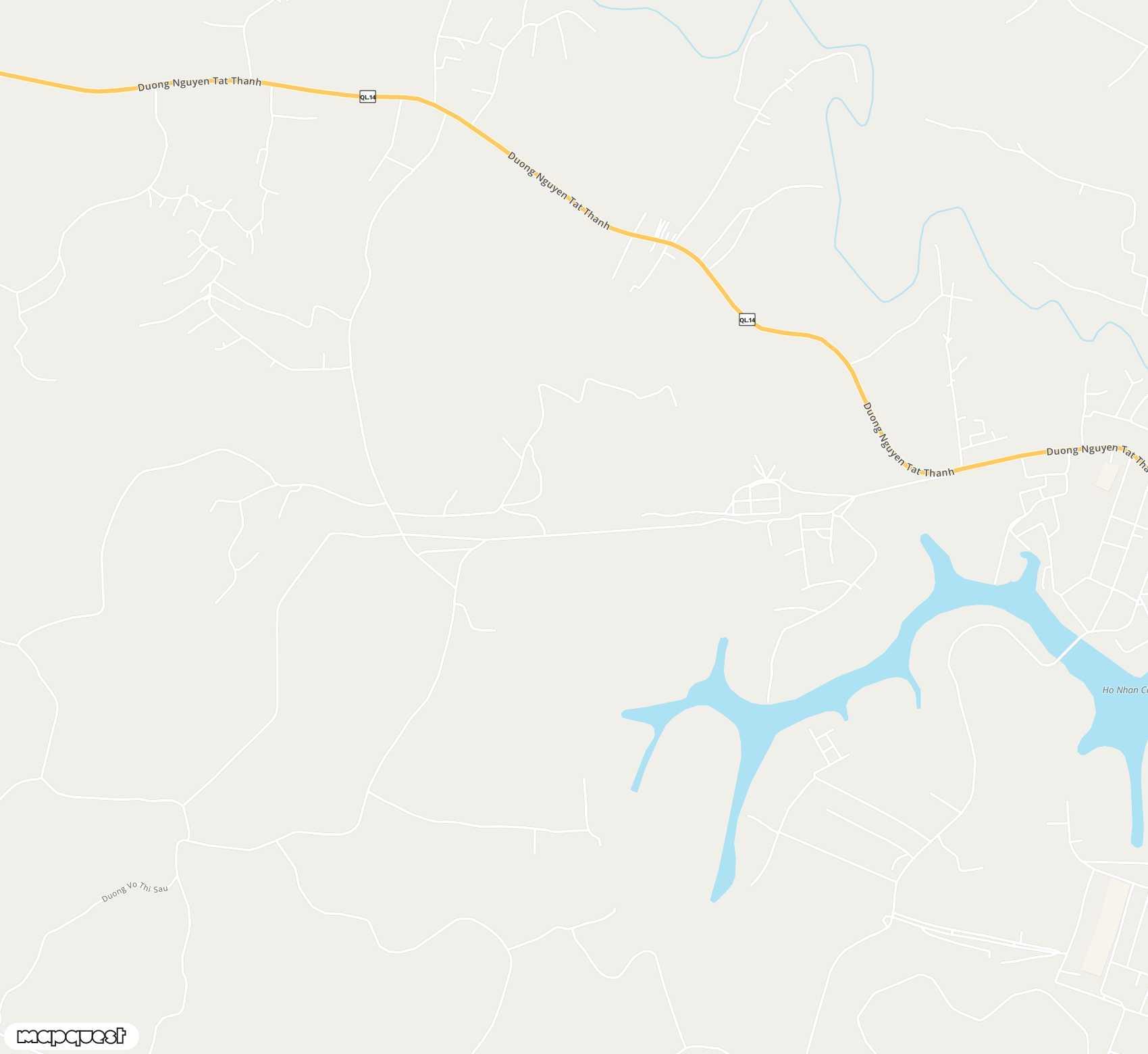 Carte de Nhon Co Airfield <span>airfield (HOO)</span>