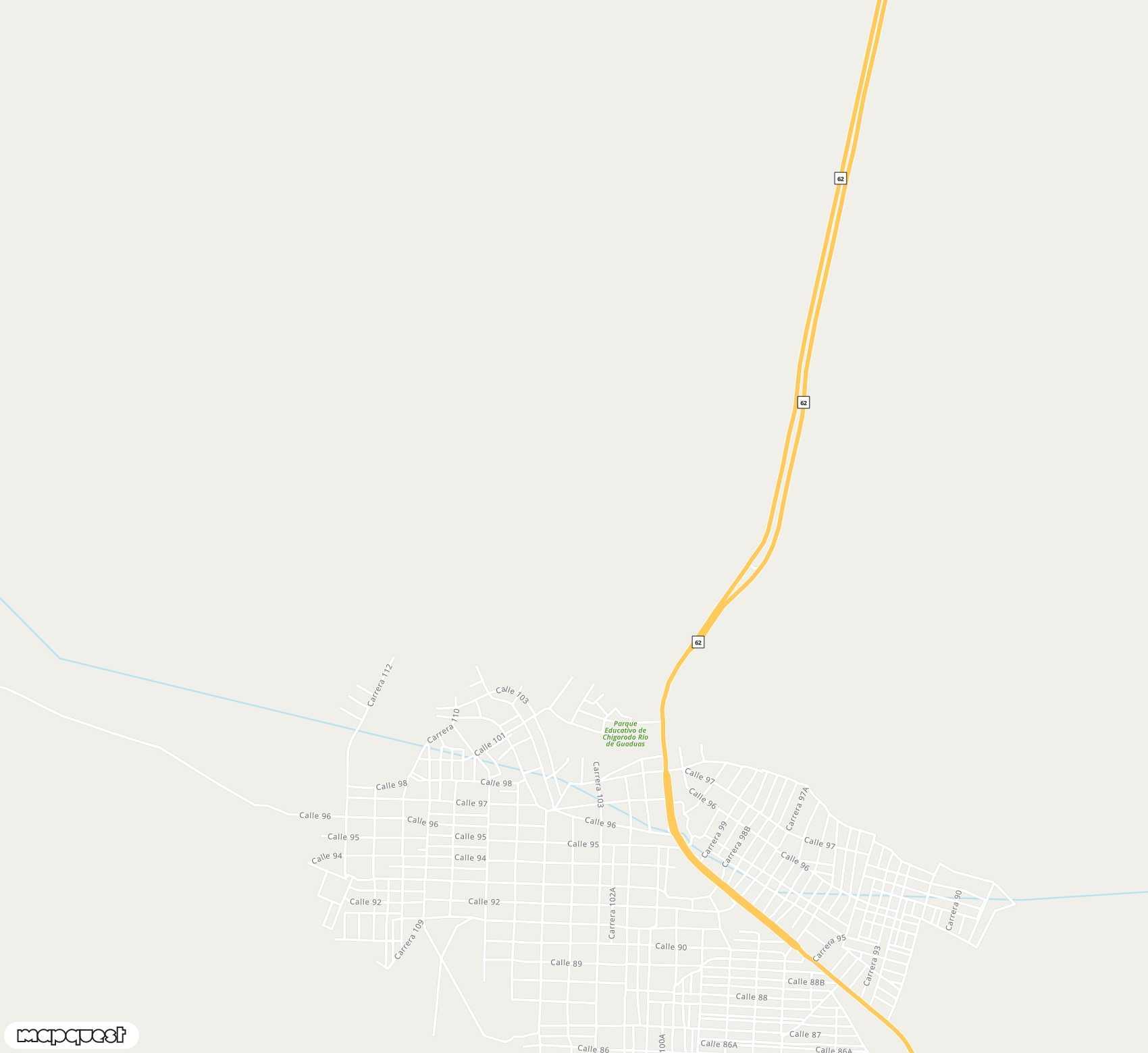 Carte de <span>Aérodrome de </span>Chigorodó Jaime Ortiz Betancourt<span>(IGO)</span>