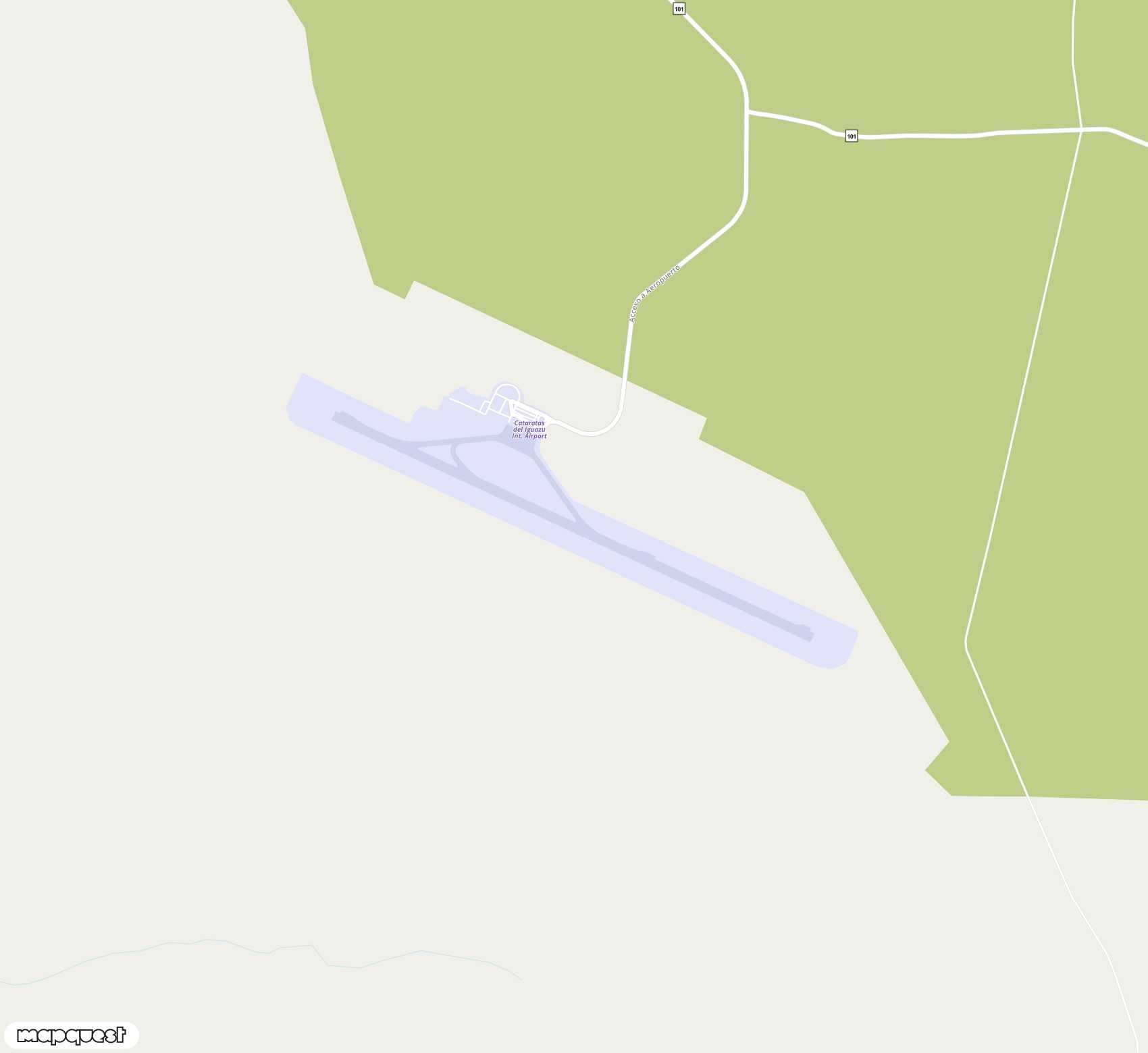 Carte de Cataratas Del Iguazú <span>airport (IGR)</span>