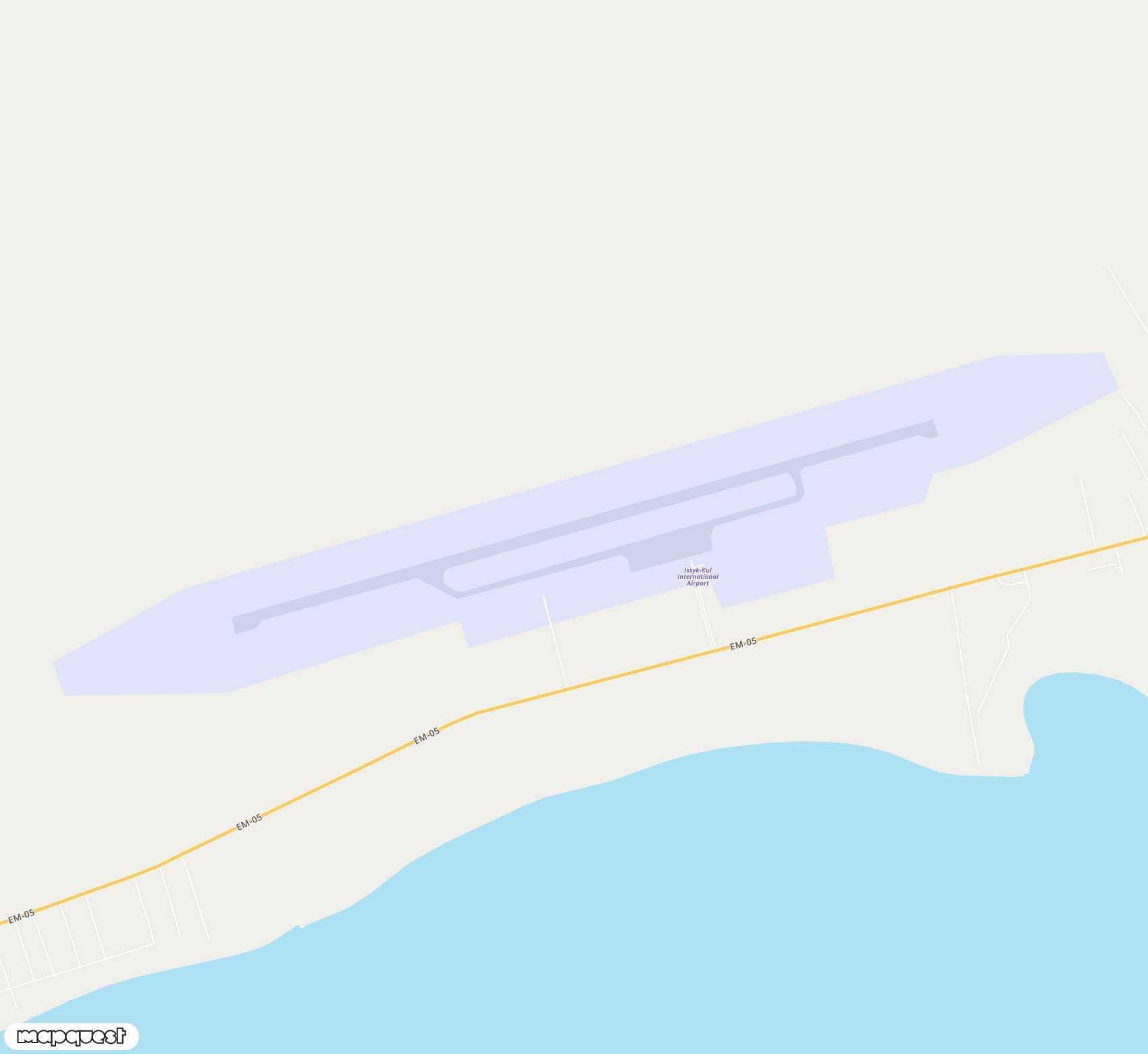 Carte de Issyk-Kul <span>airport (IKU)</span>