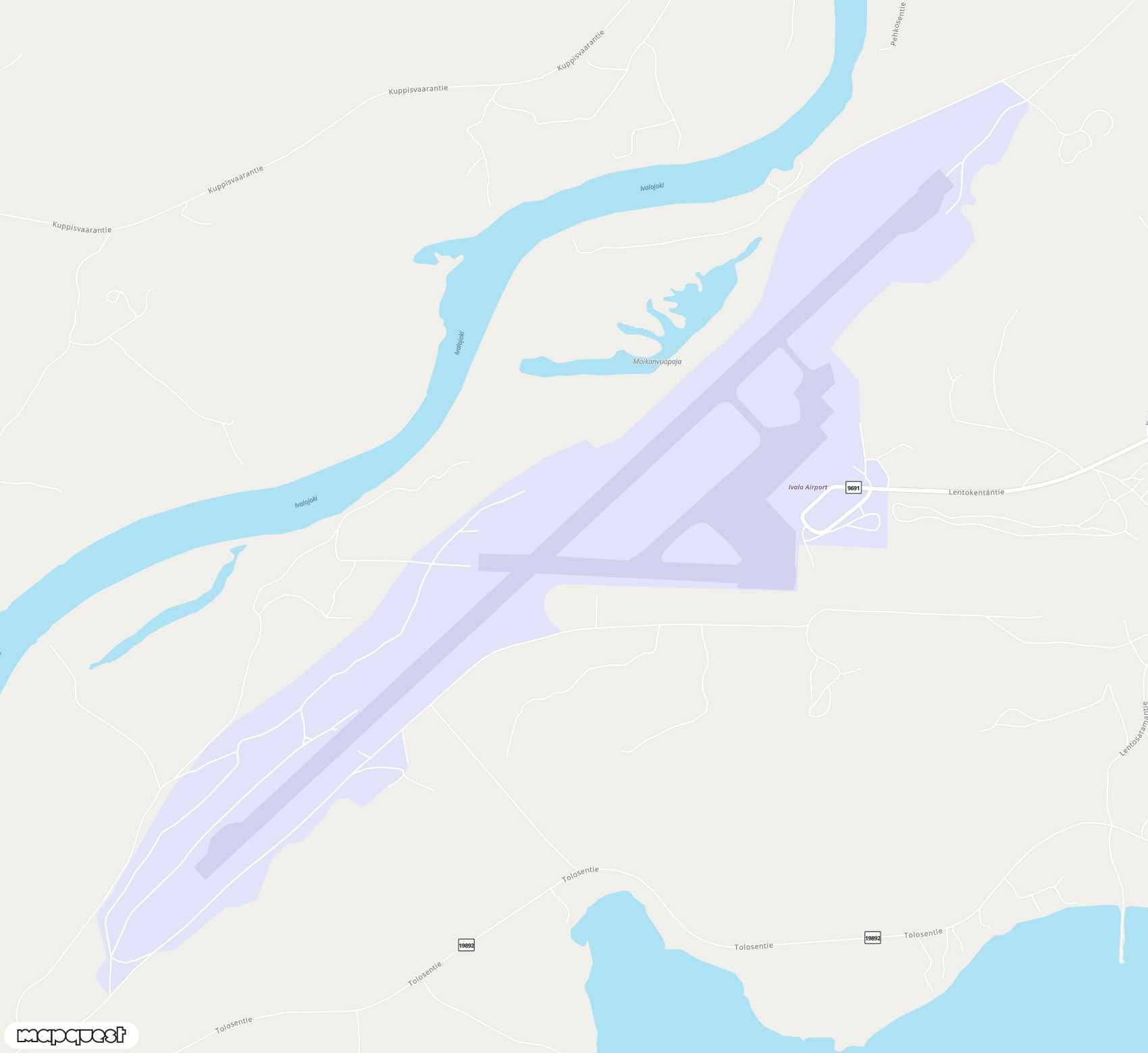 Carte de Ivalo <span>airport (IVL)</span>