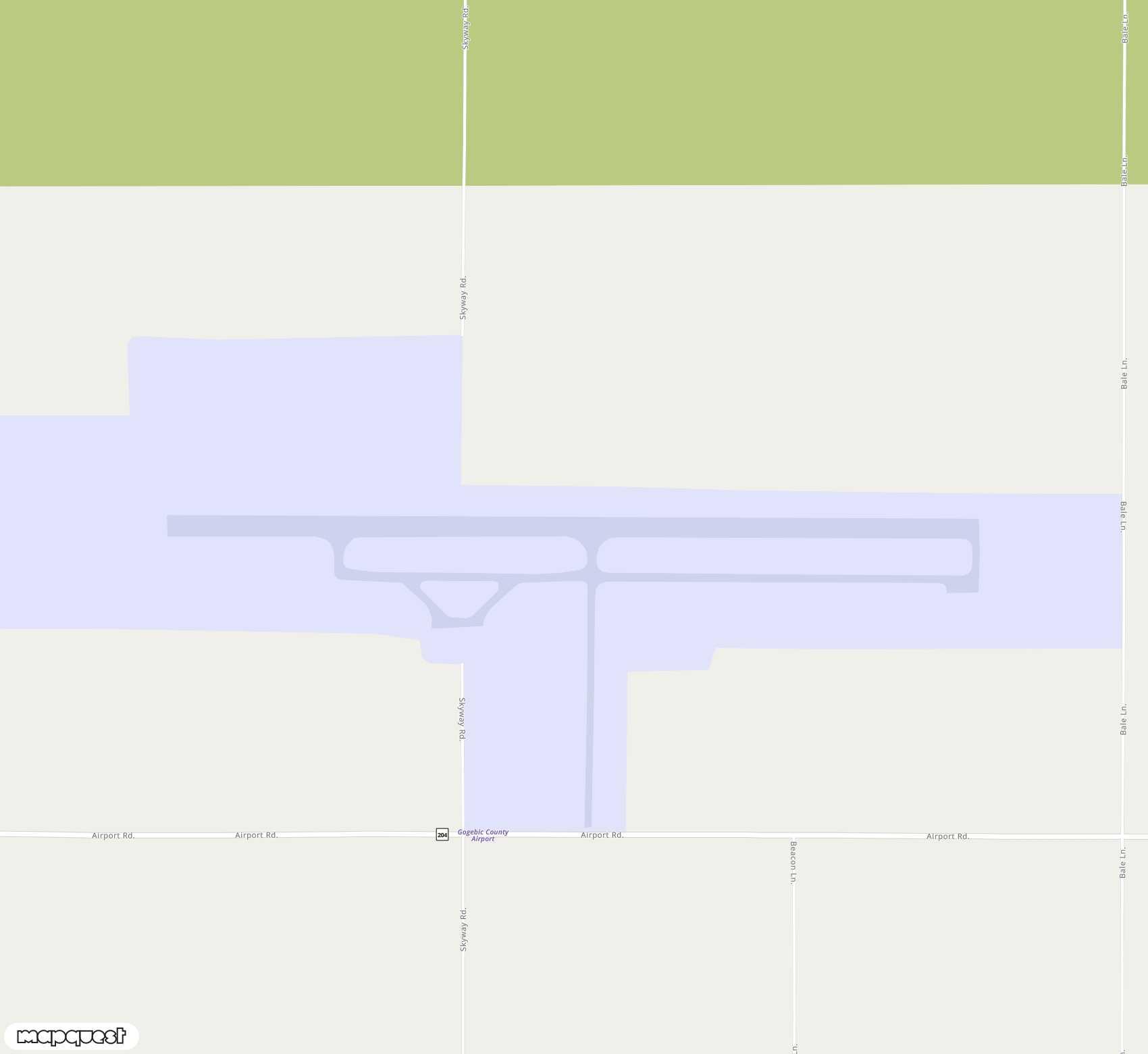 Carte de <span>Aérodrome de </span>Gogebic Iron County<span>(IWD)</span>