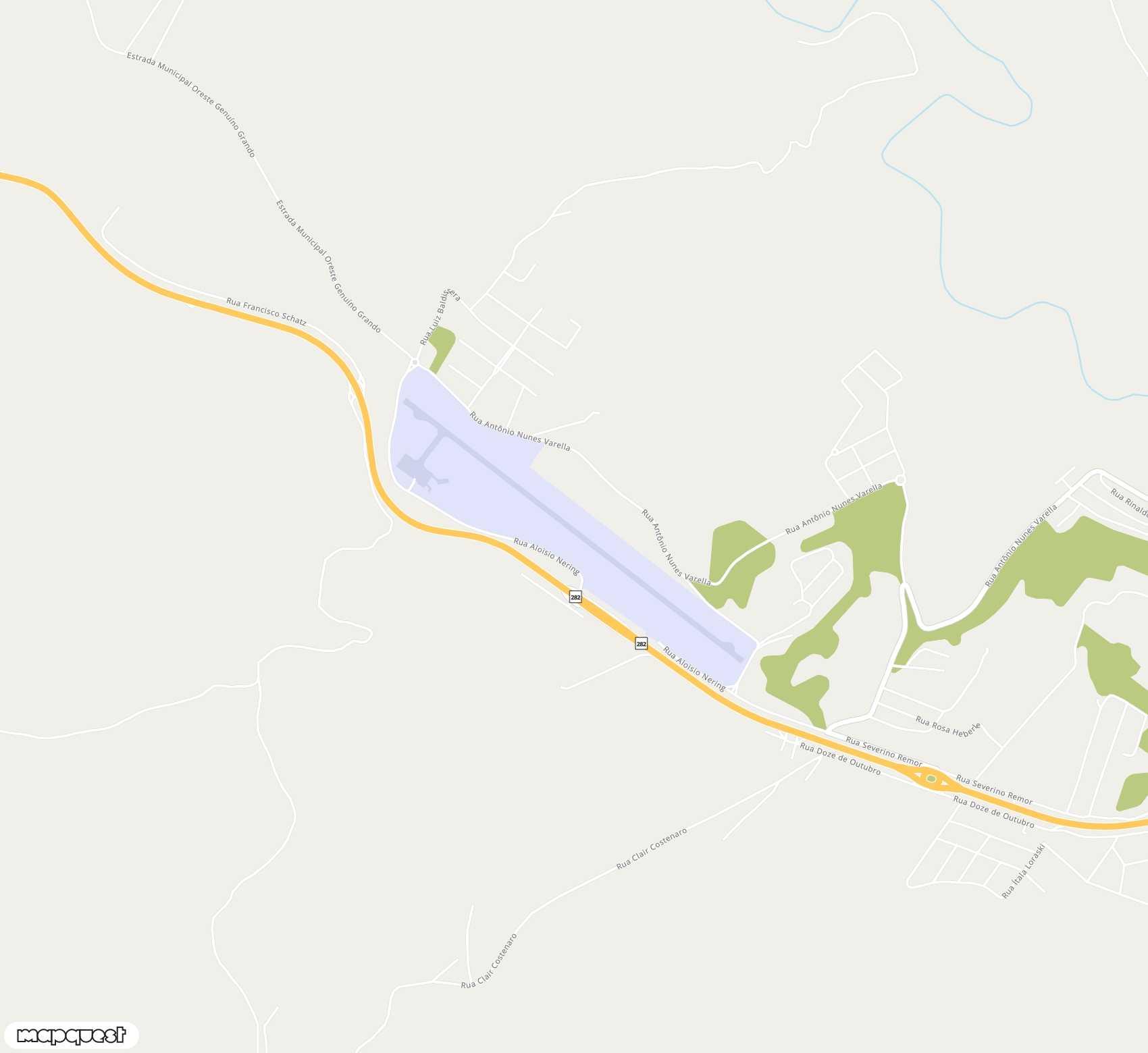 Carte de <span>Aérodrome de </span>Santa Terezinha<span>(JCB)</span>