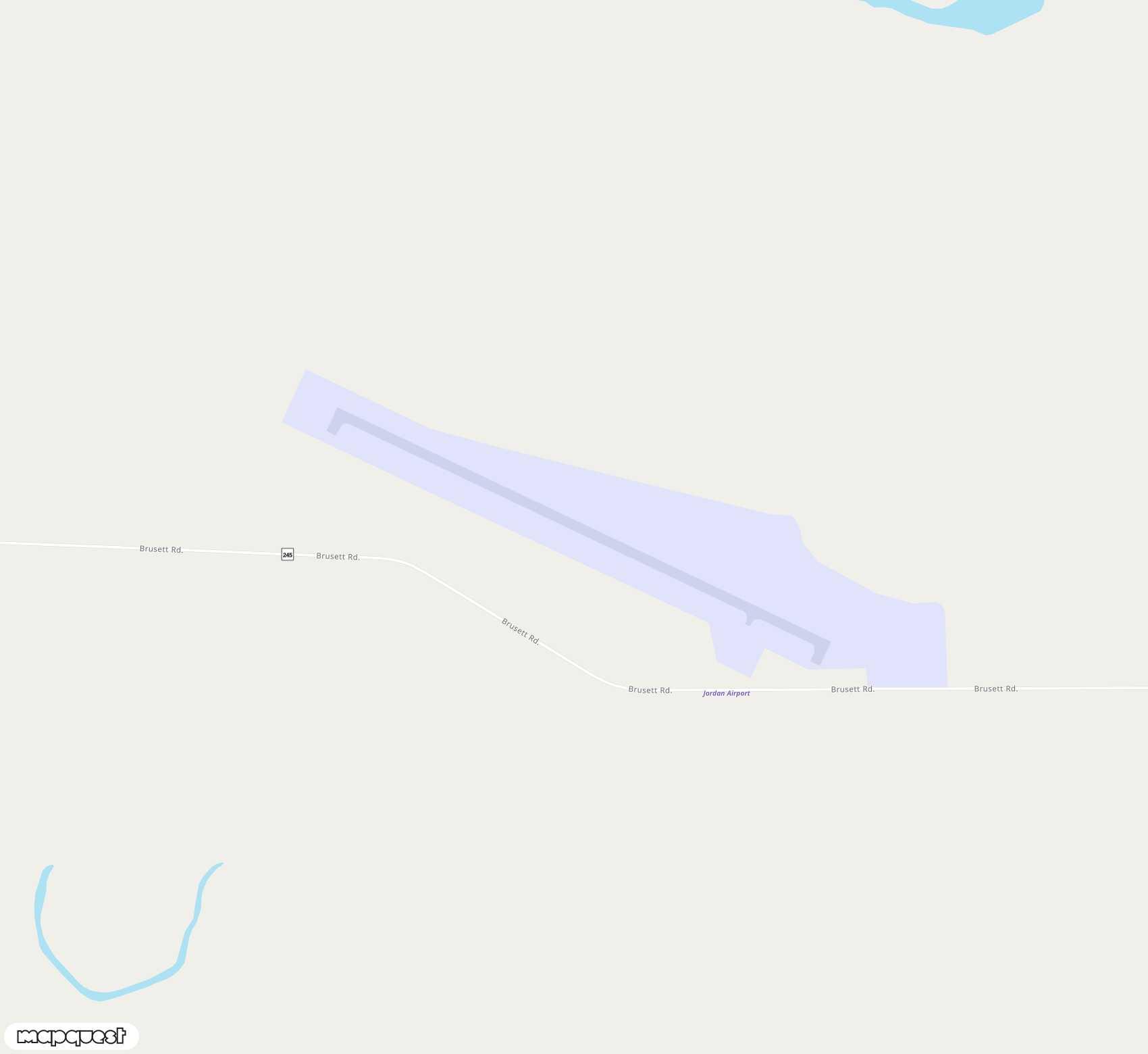 Carte de <span>Aérodrome de </span>Jordan<span>(JDN)</span>