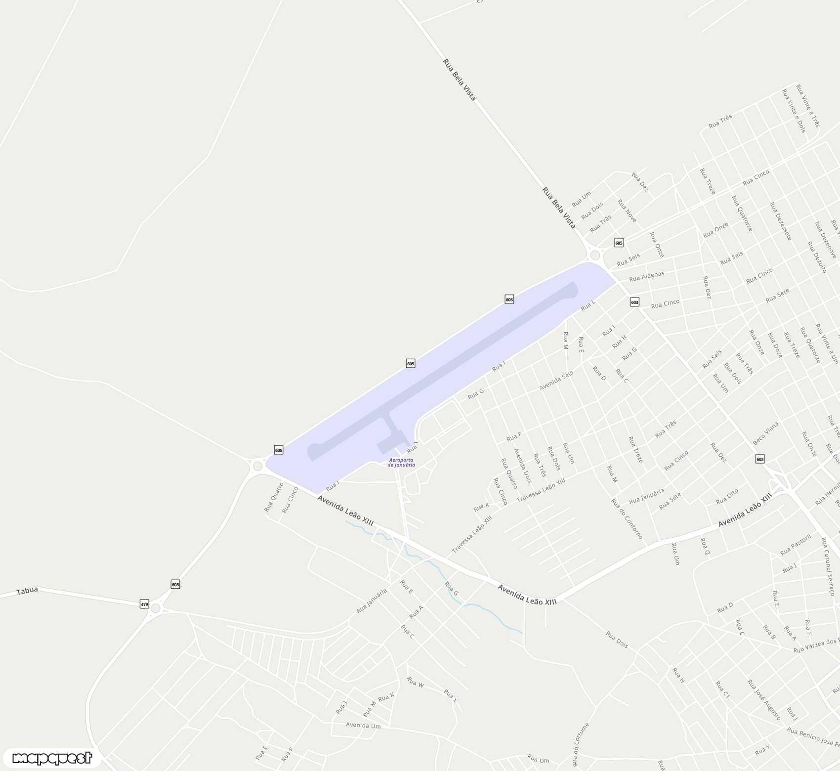 Carte de <span>Aérodrome de </span>Januária<span>(JNA)</span>