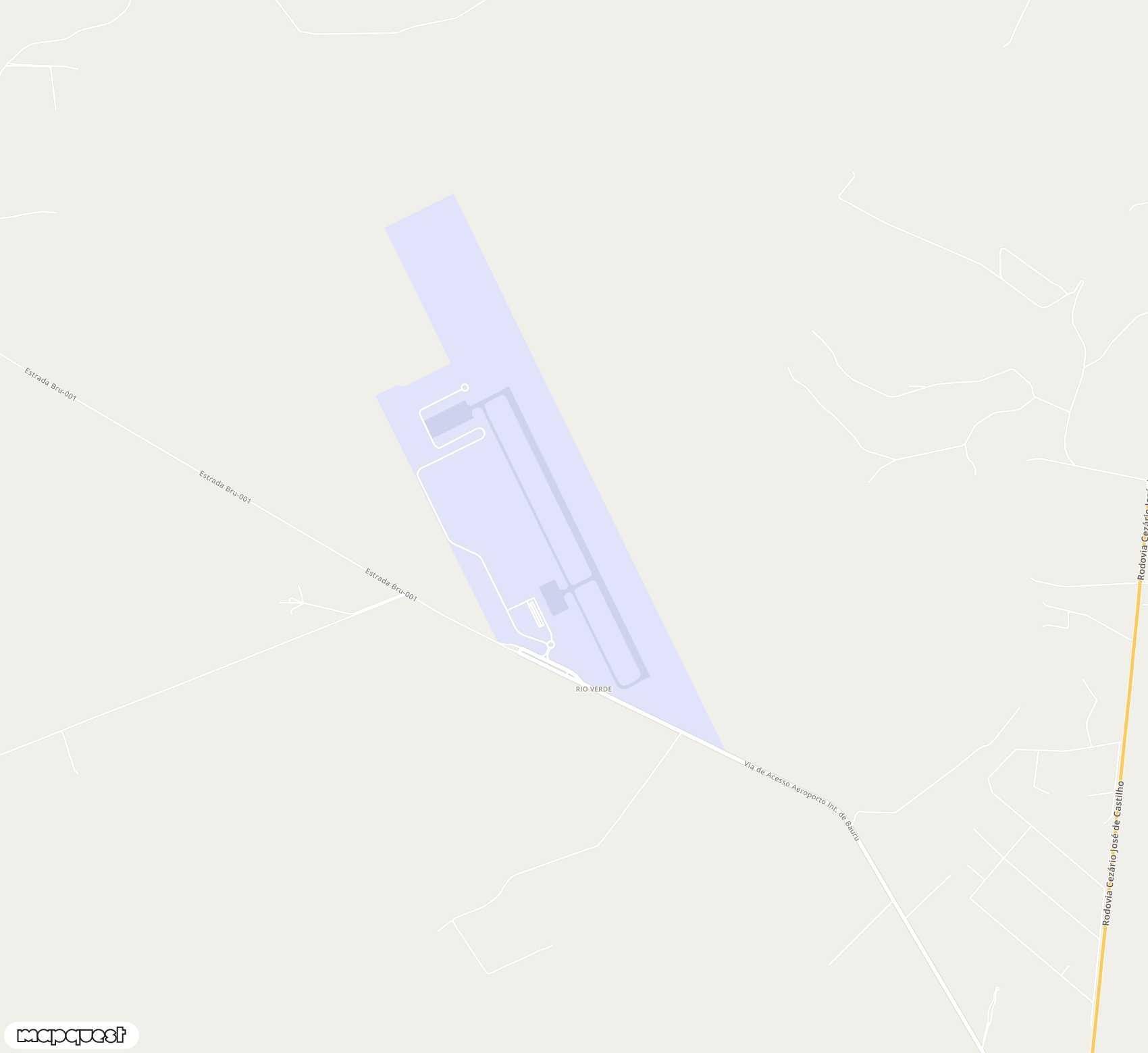 Carte de Bauru/ArealvaMoussa Nakhal Tobias State <span>airport (JTC)</span>