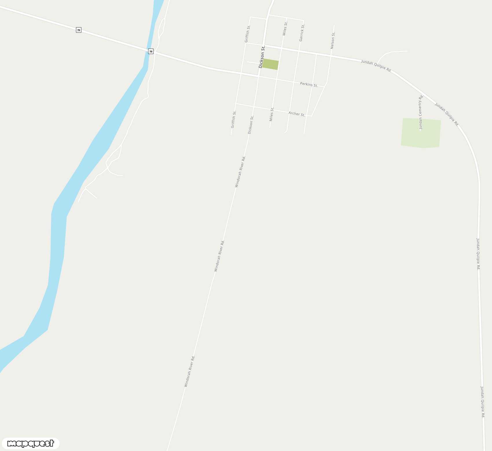 Carte de <span>Aérodrome de </span>Jundah<span>(JUN)</span>