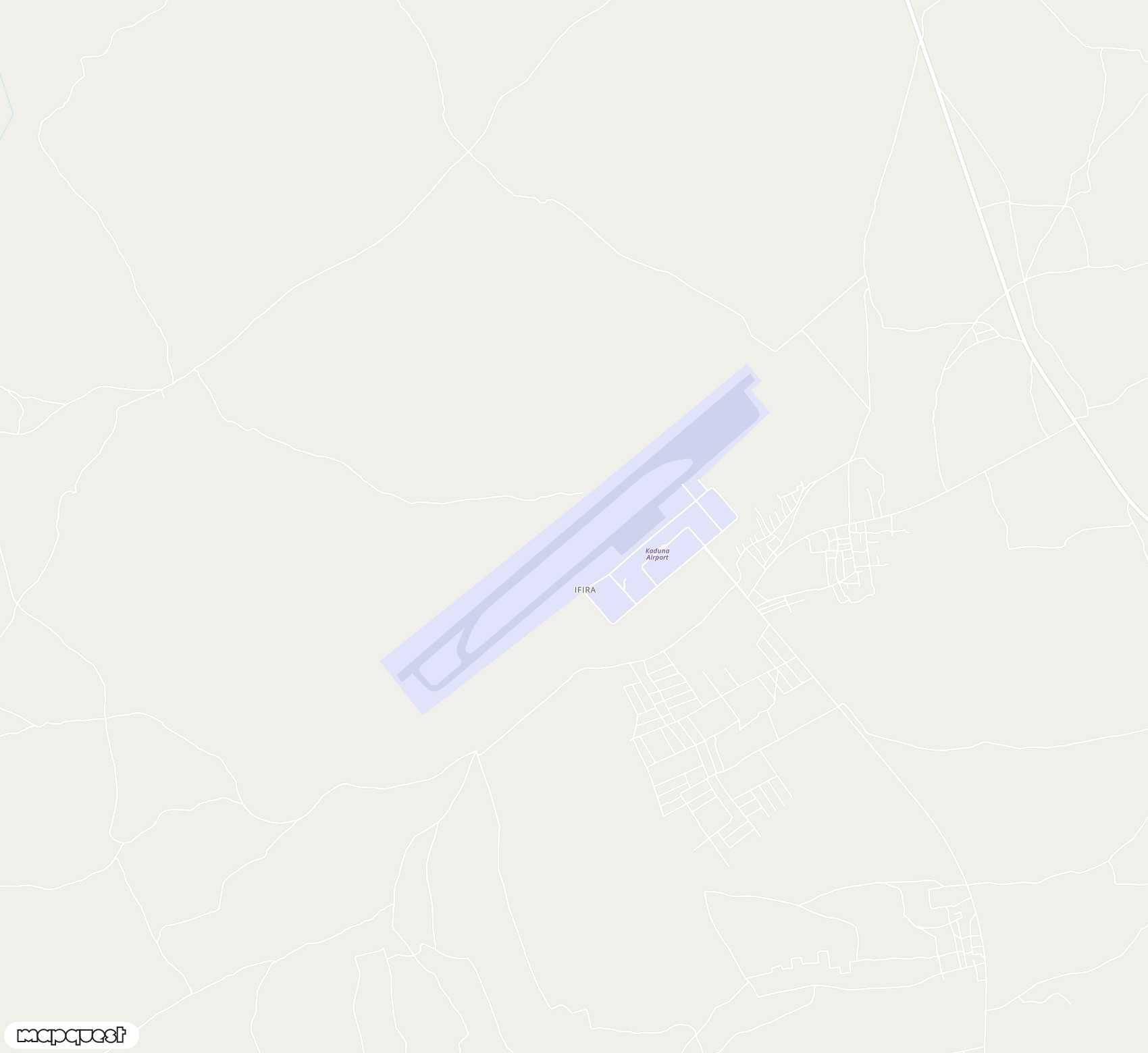 Carte de Kaduna <span>airport (KAD)</span>